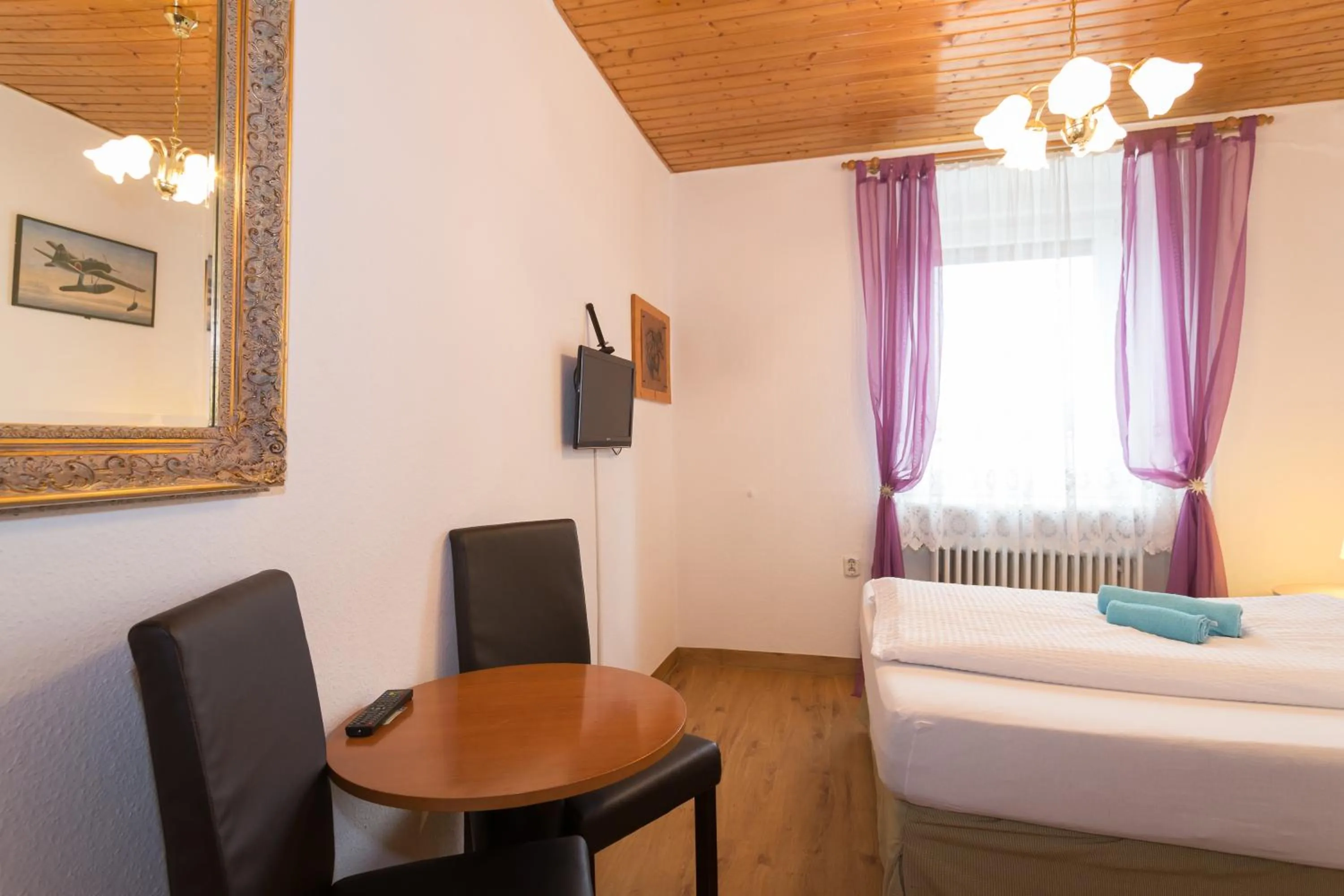 Photo of the whole room, Bed in Hotel Moosbichl