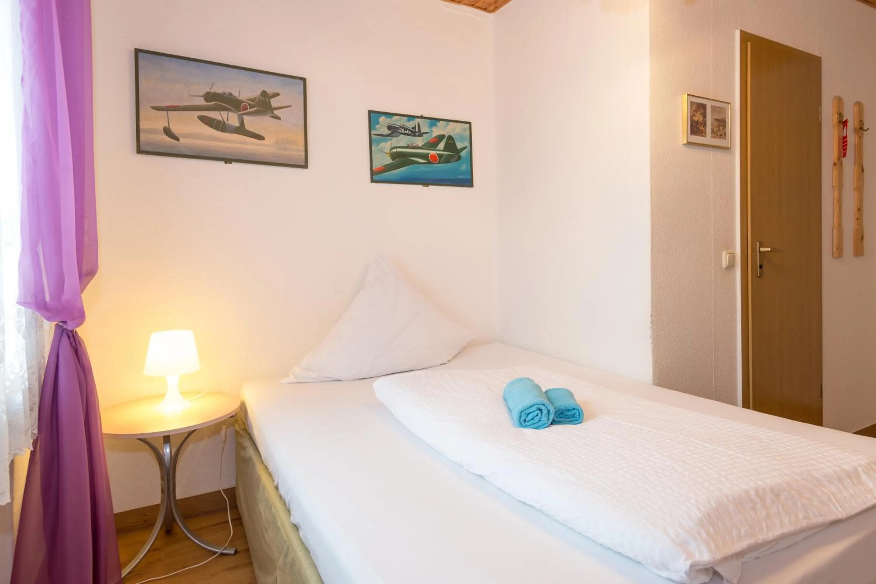 Bed in Hotel Moosbichl