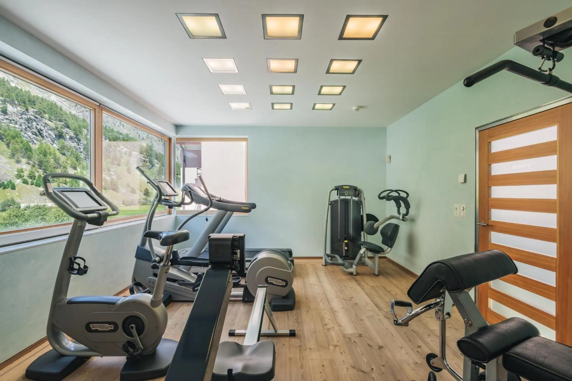 Fitness centre/facilities in Parkhotel Margna Superior