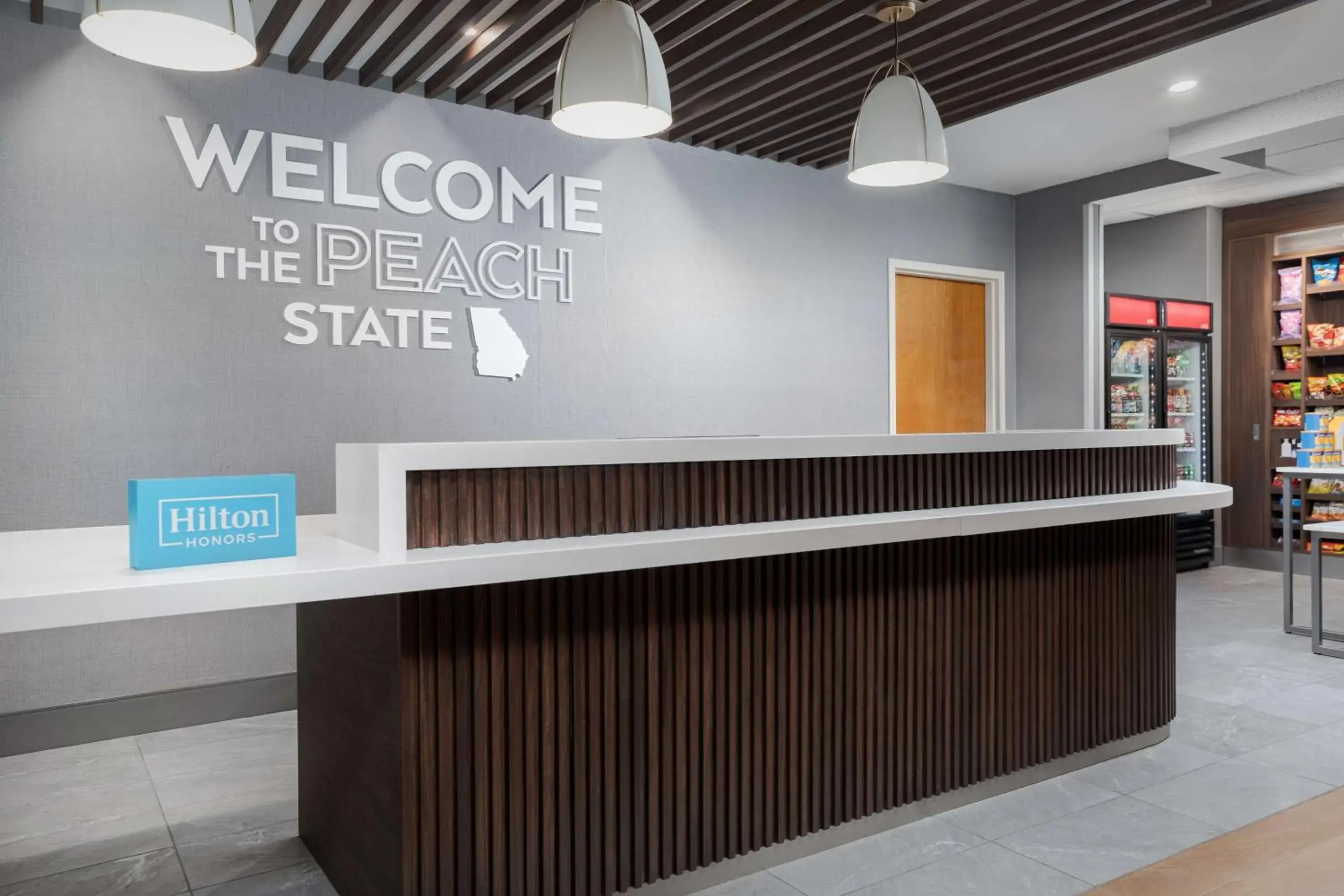 Lobby or reception in Hampton Inn & Suites Atlanta-Six Flags Lobby or reception in Hampton Inn & Suites Atlanta-Six Flags