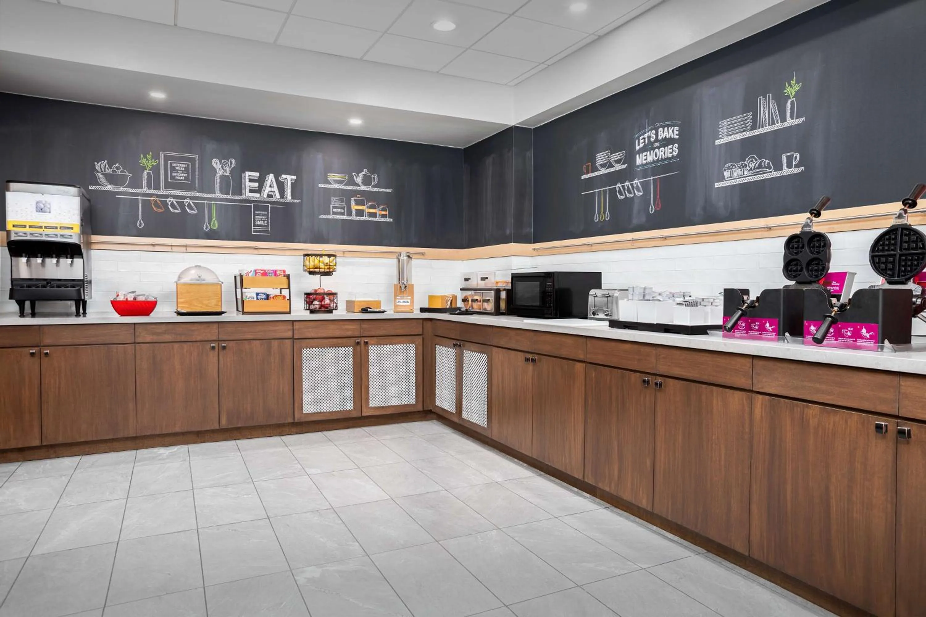 Breakfast in Hampton Inn & Suites Atlanta-Six Flags