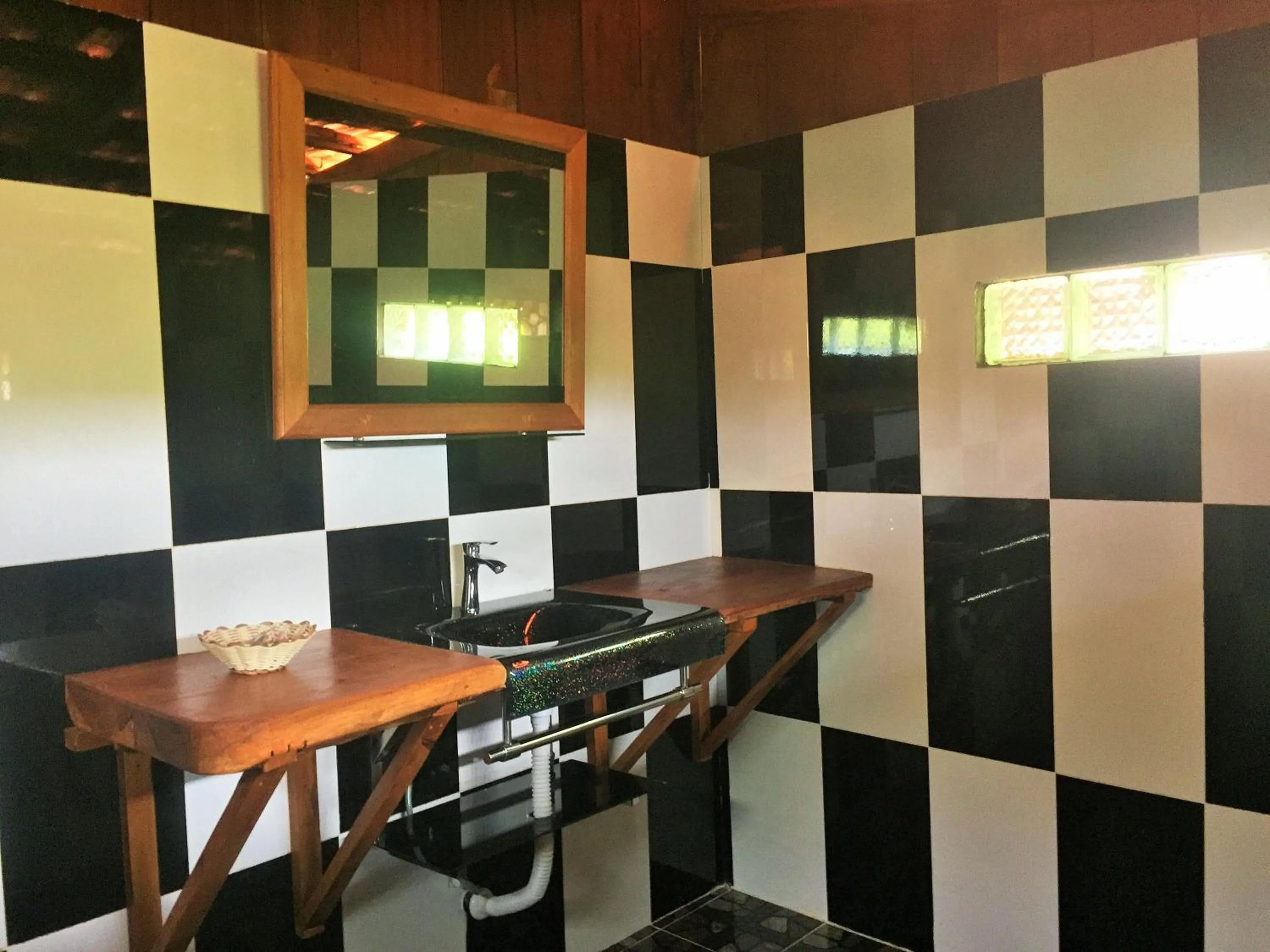 Bathroom in Greenhouse Retreat