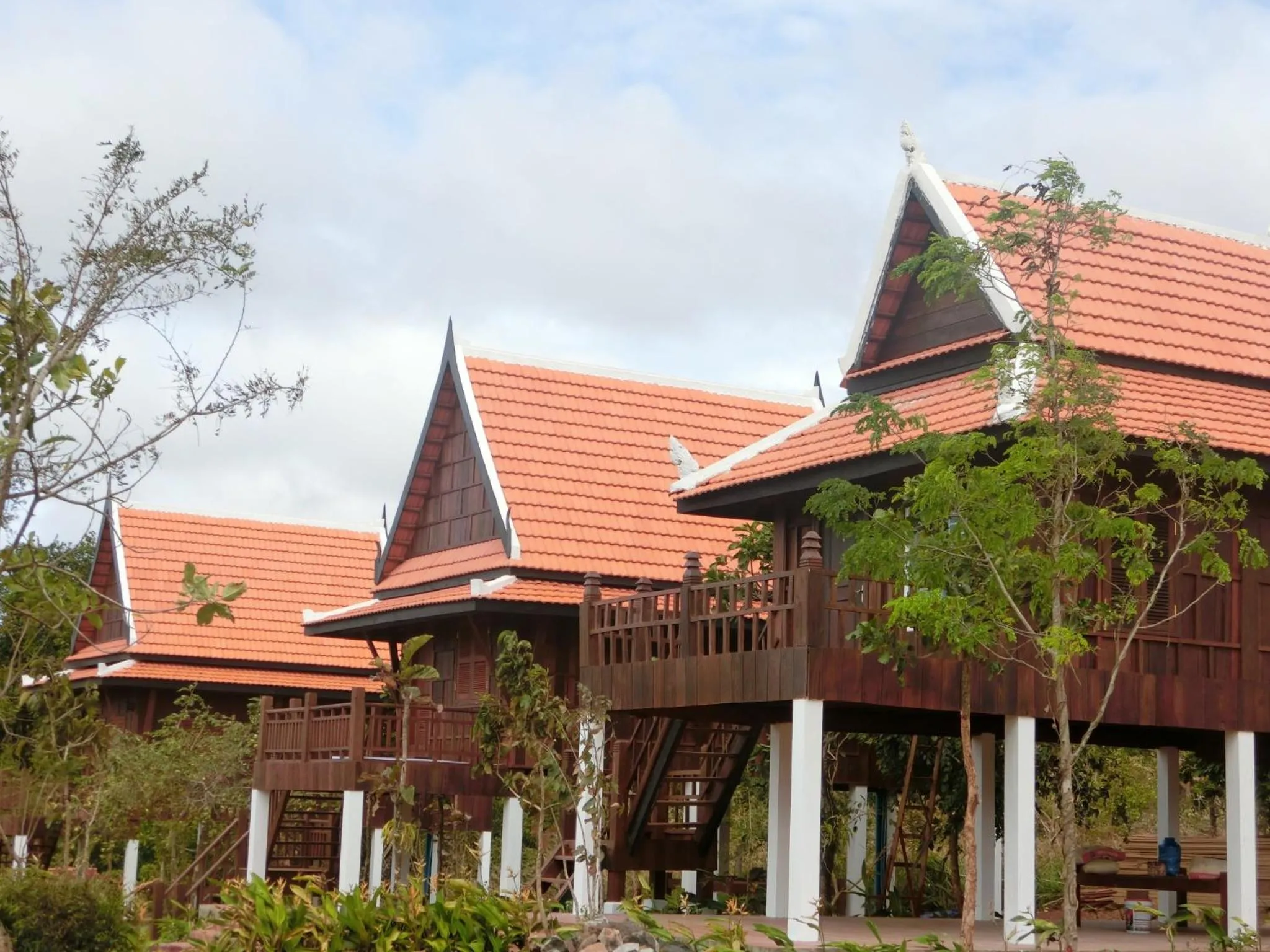 Garden view in Greenhouse Retreat