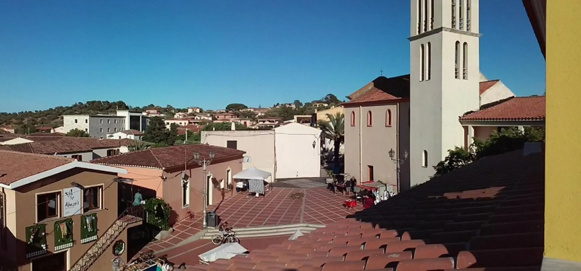 City view in b&b Florian