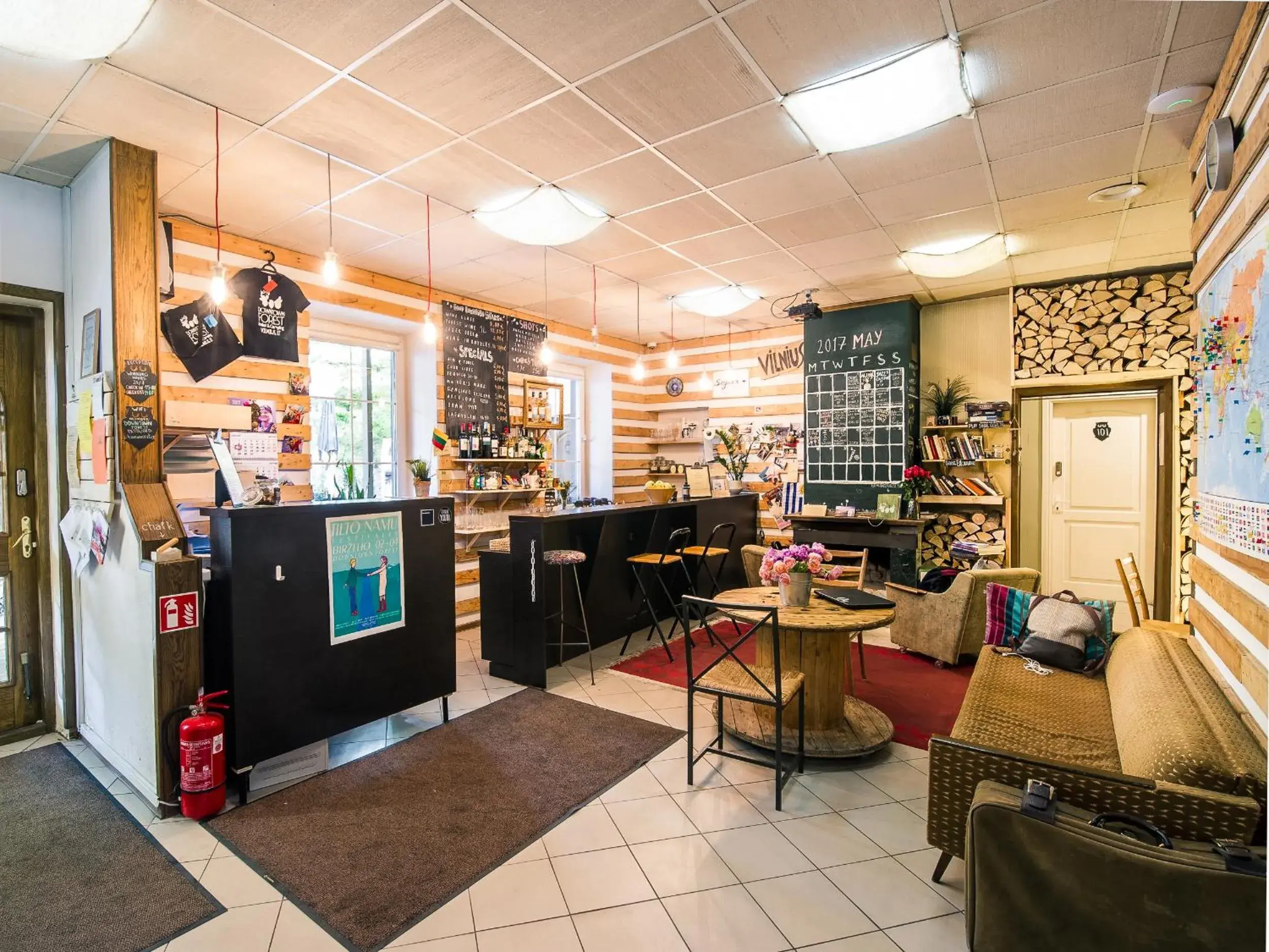 Lobby or reception in Downtown Forest Hostel & Camping Lobby or reception in Downtown Forest Hostel & Camping