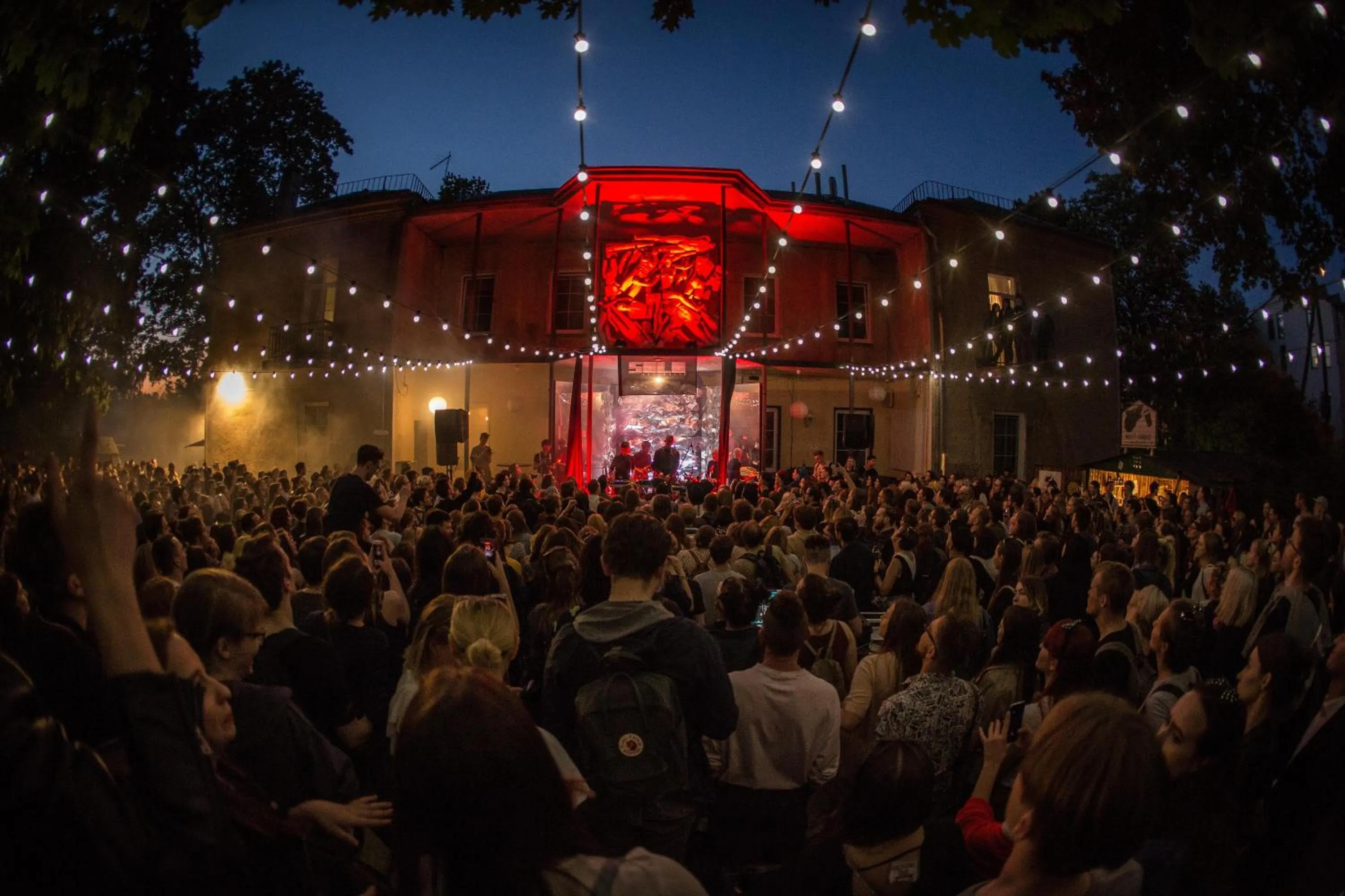 People in Downtown Forest Hostel & Camping