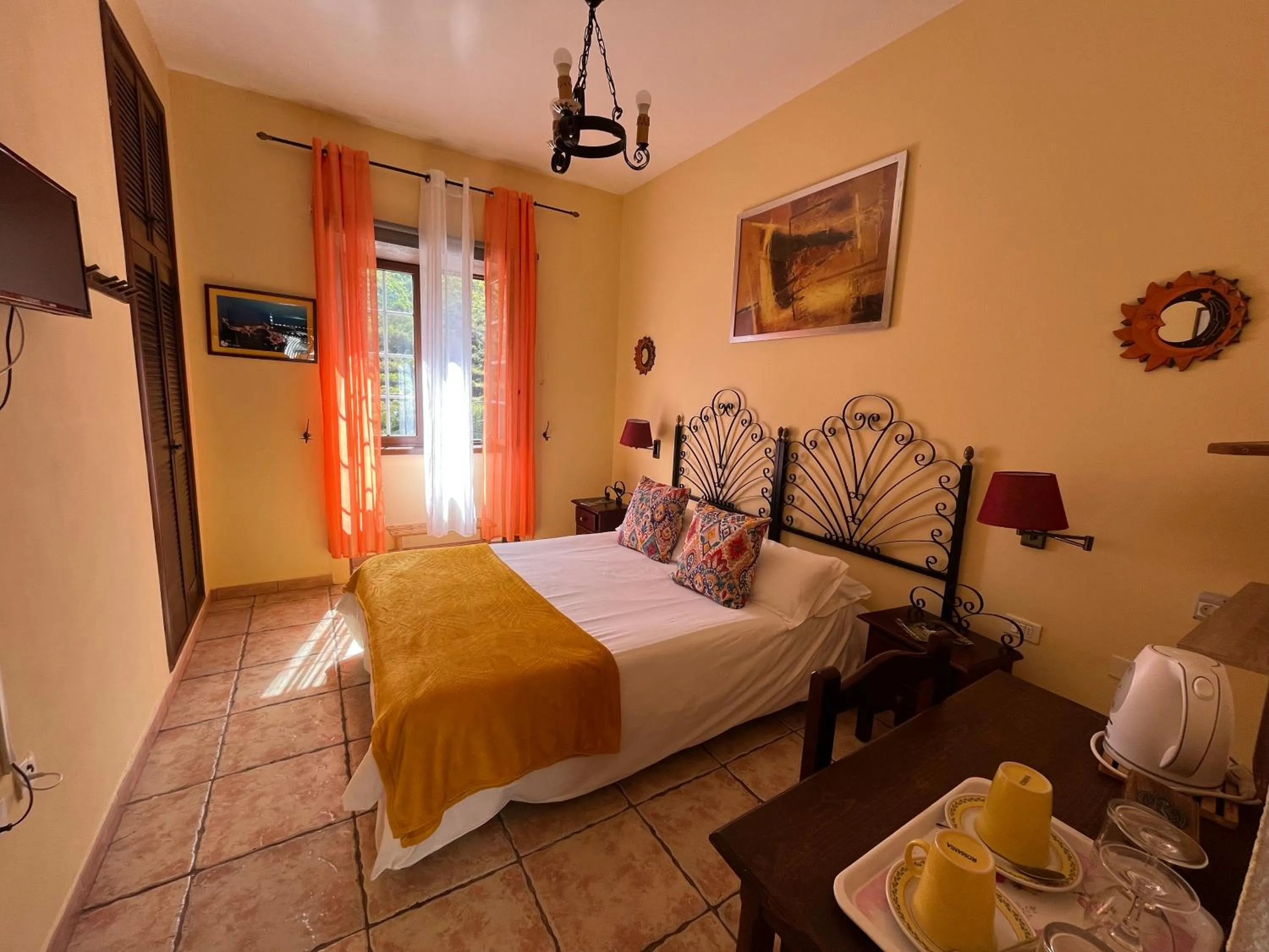 Bed in Hotel Rural Villa de Hermigua