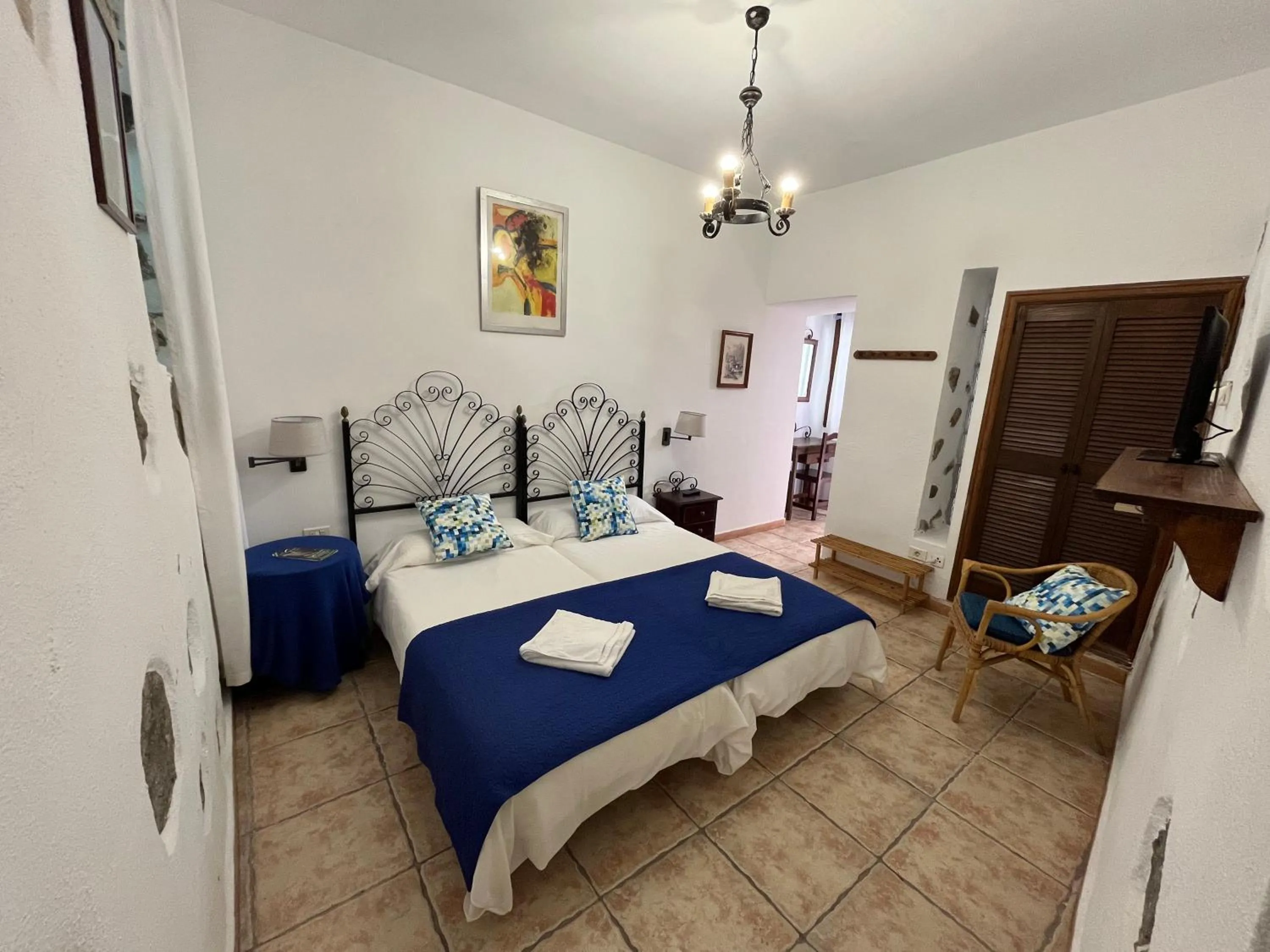 Bed in Hotel Rural Villa de Hermigua
