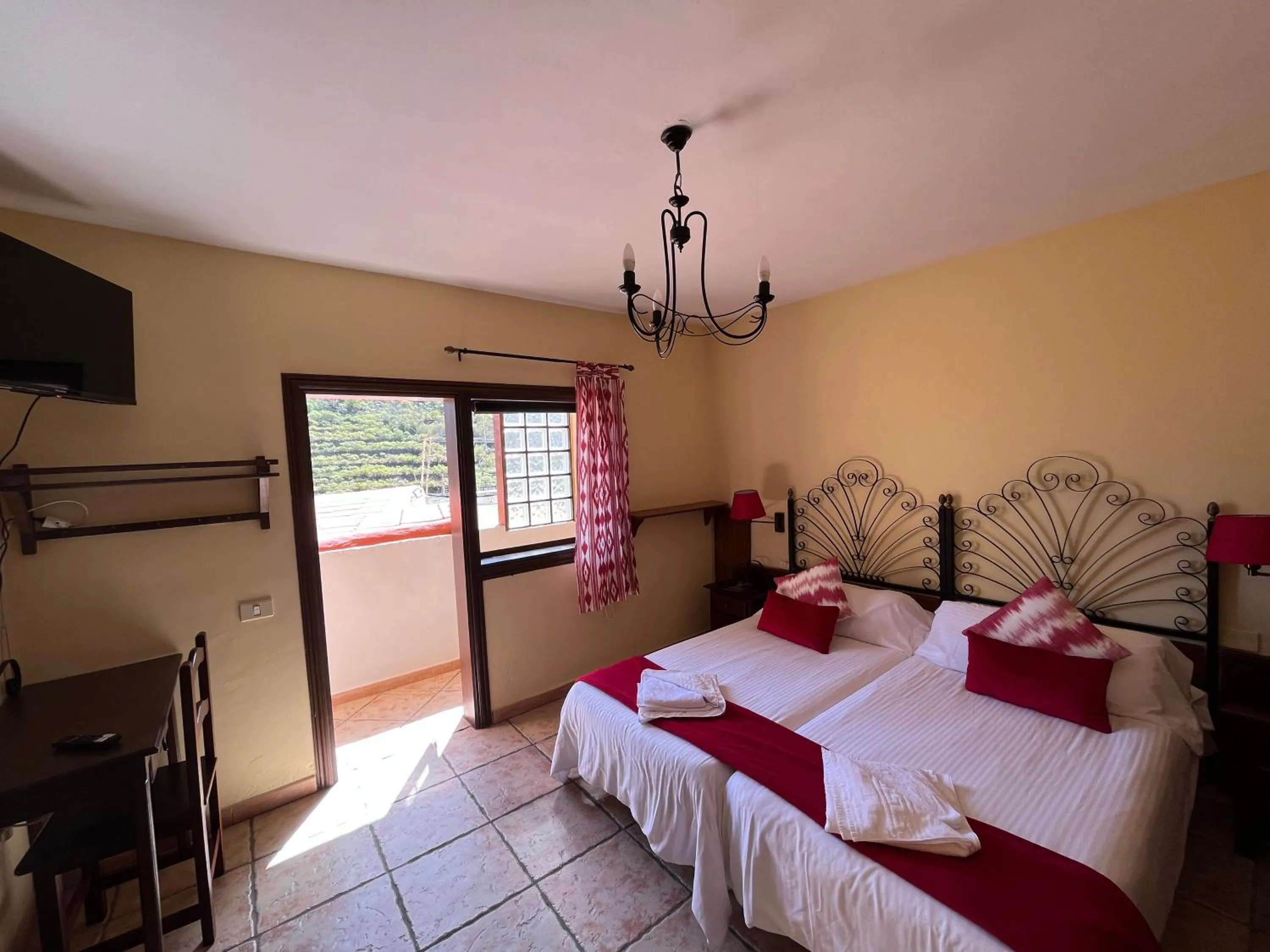 Bed in Hotel Rural Villa de Hermigua