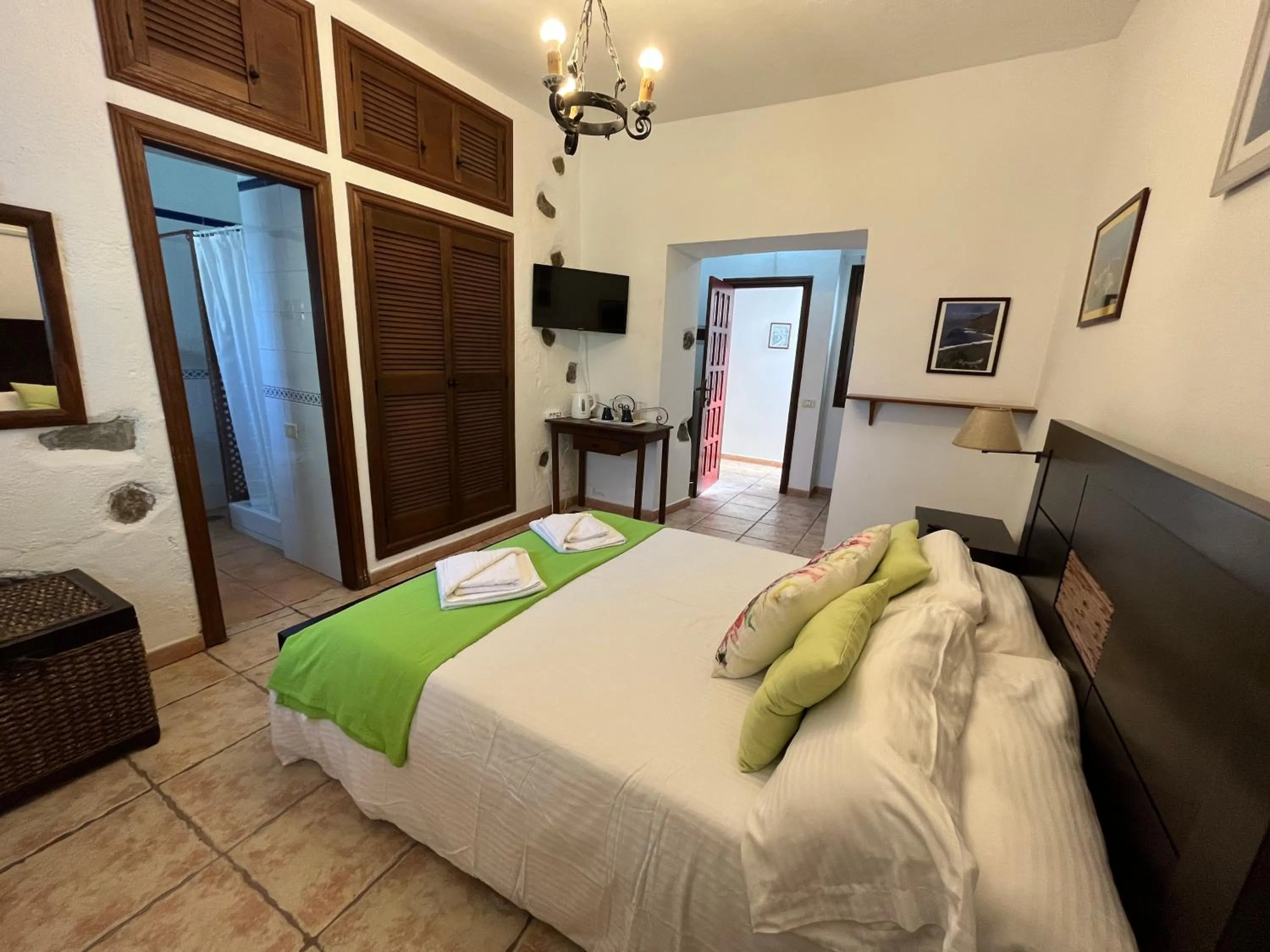 Bed in Hotel Rural Villa de Hermigua