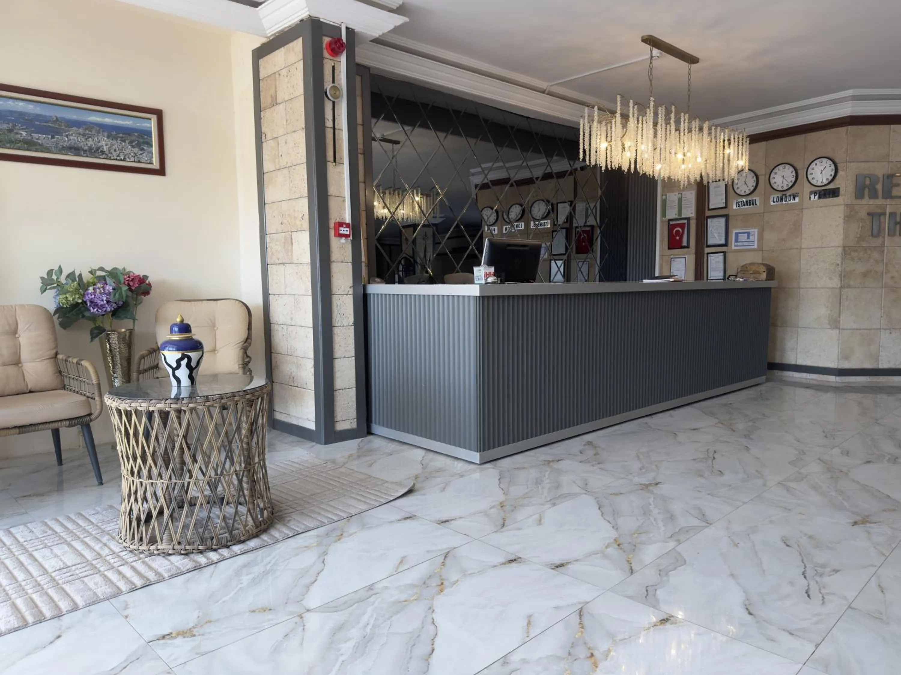 Lobby or reception in Reis Thermal Otel