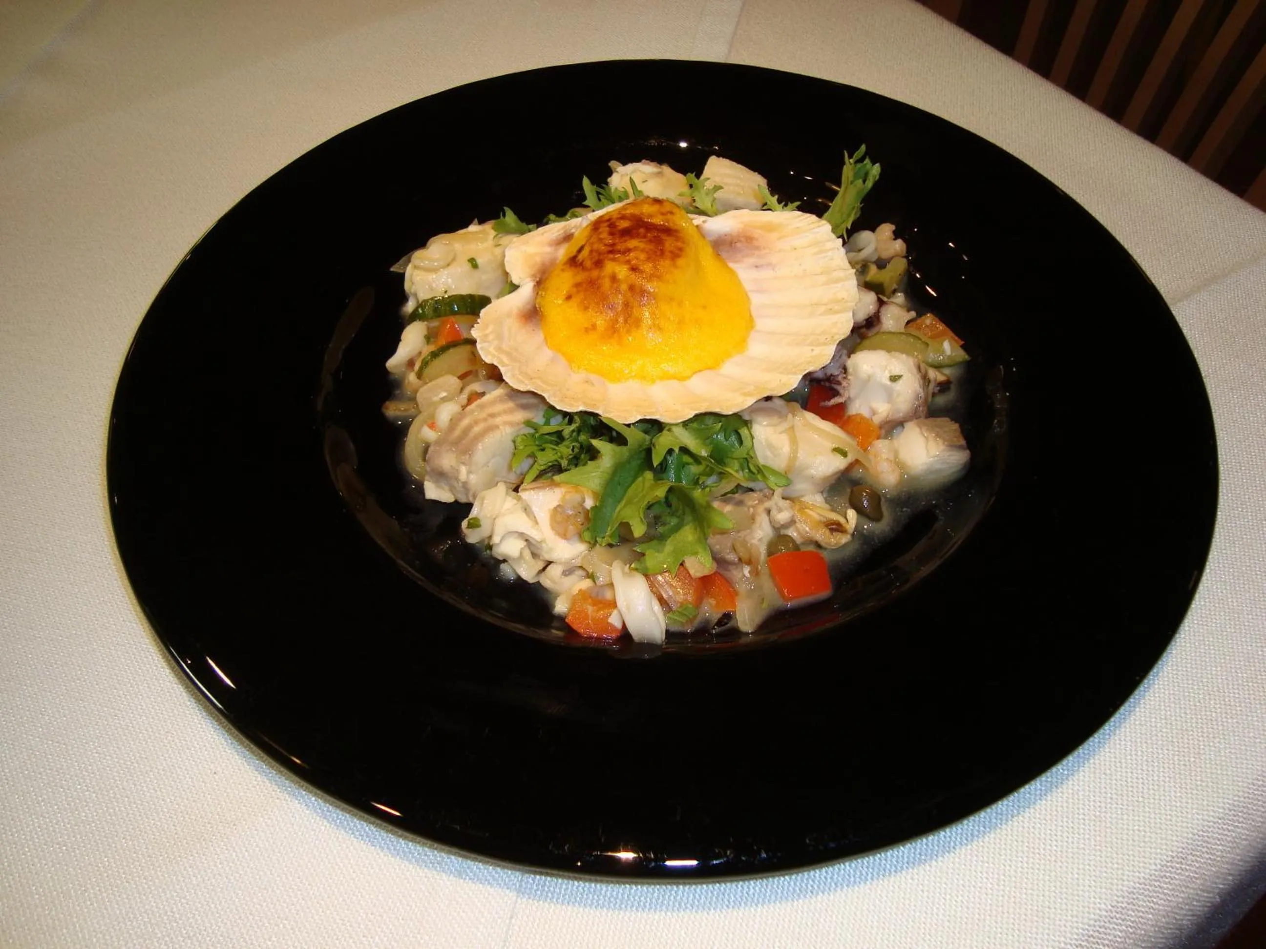 Food close-up in Landhotel Rangau Gasthof & Brennerei