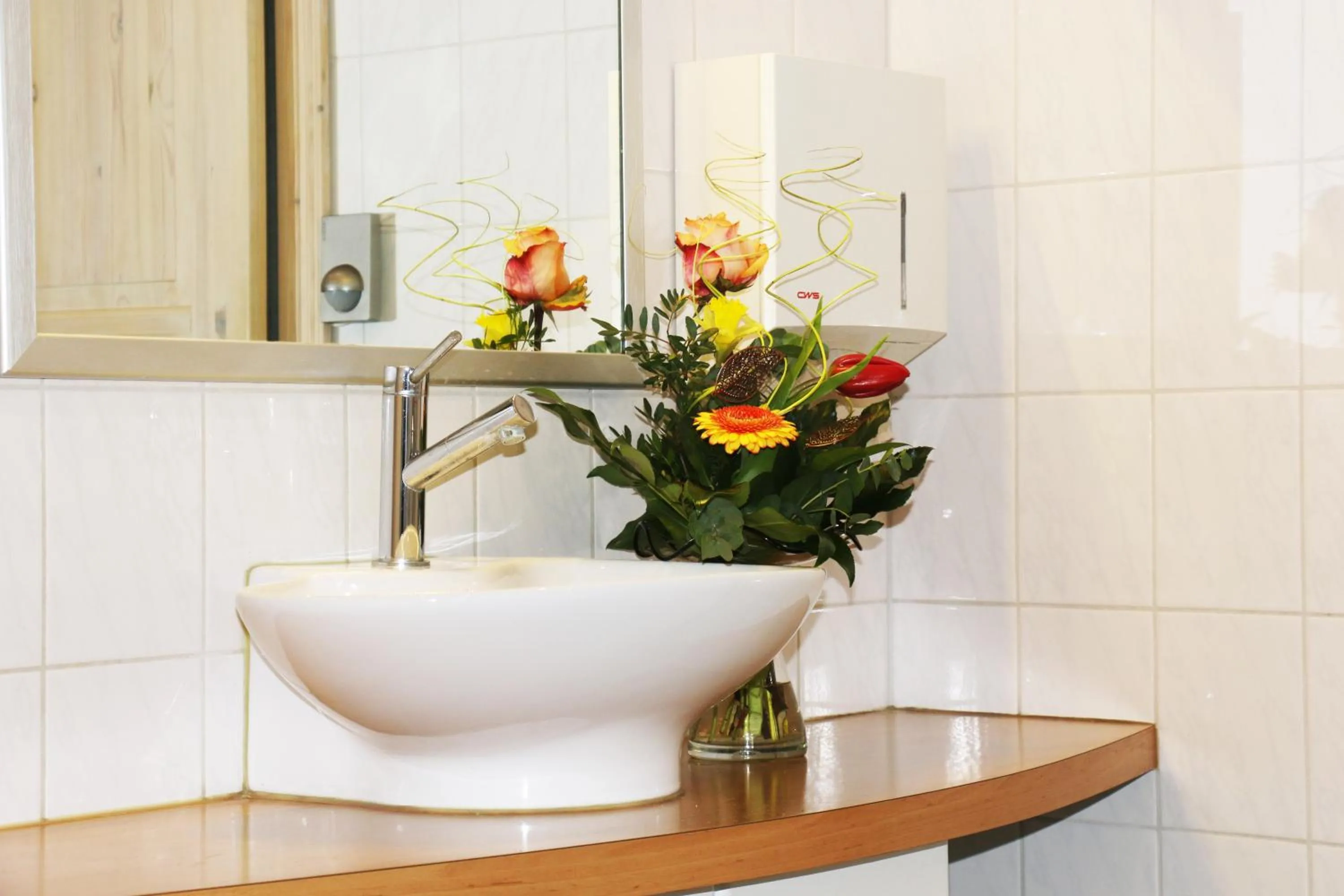 Bathroom in Landhotel Rangau Gasthof & Brennerei