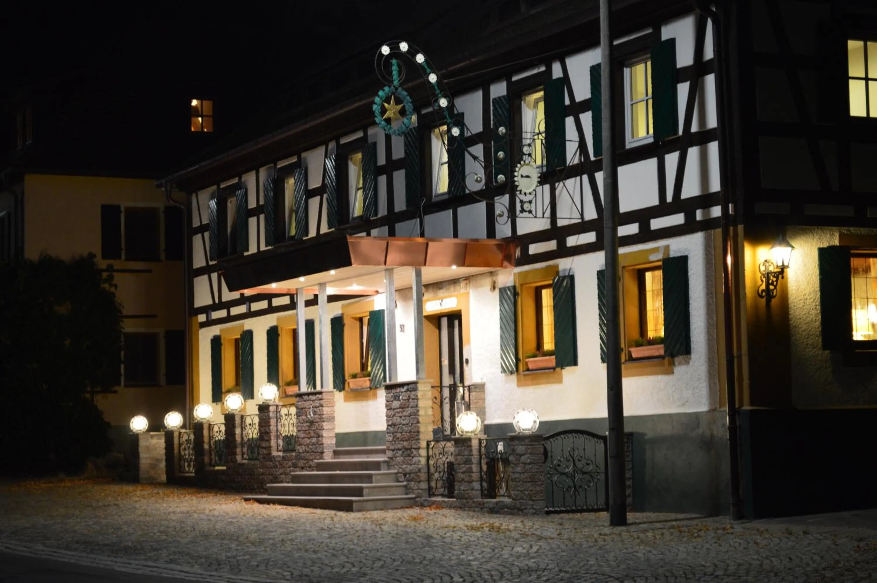 Property building in Landhotel Rangau Gasthof & Brennerei