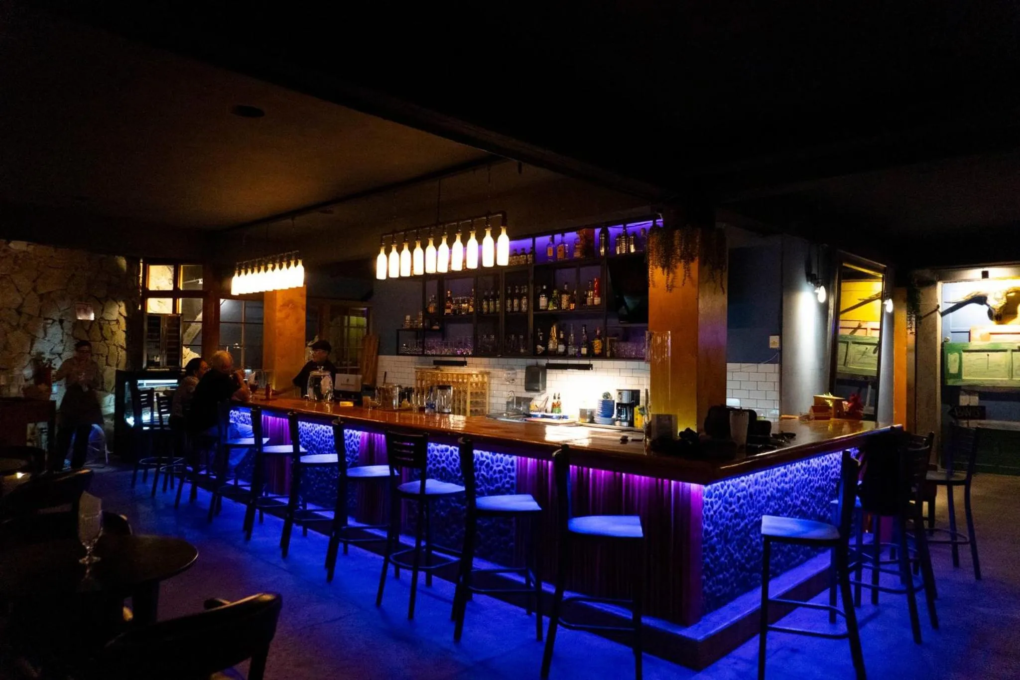 Restaurant/places to eat in Hotel Hacienda Santana