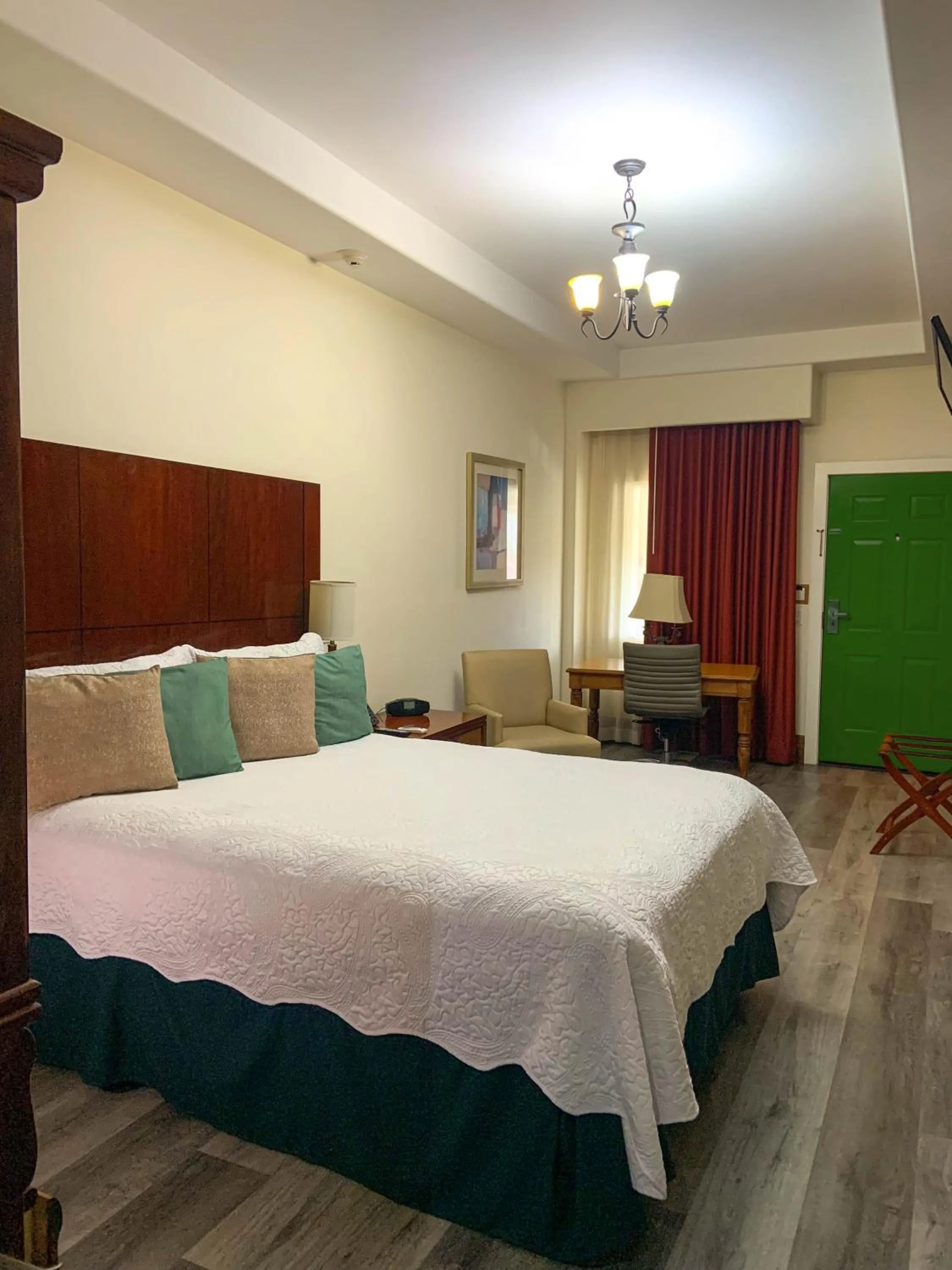 Bed in Hotel Hacienda Santana