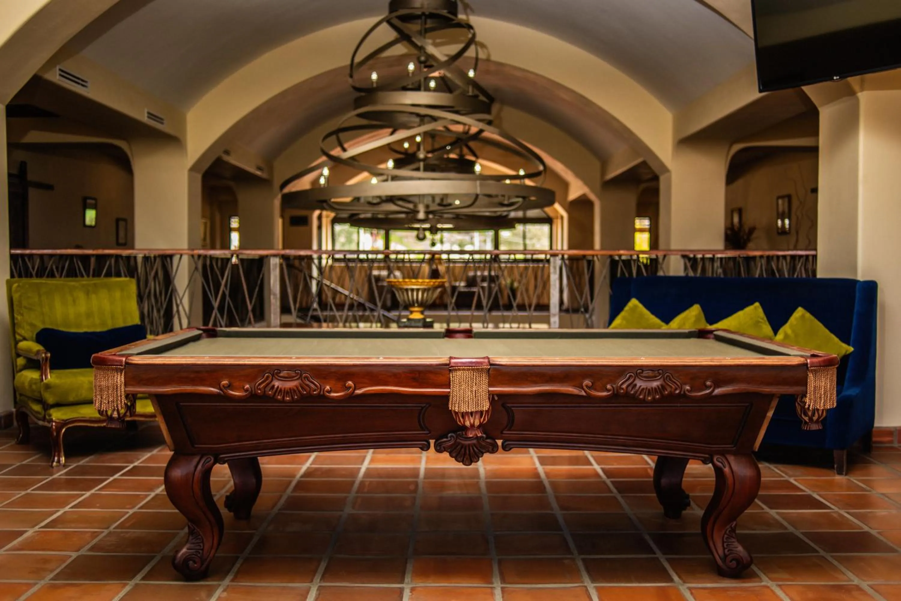 Billiard in Hotel Hacienda Santana