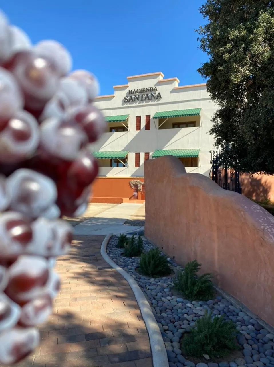 Property building in Hotel Hacienda Santana