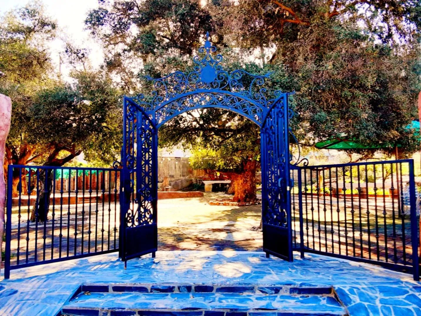 Garden in Hotel Hacienda Santana