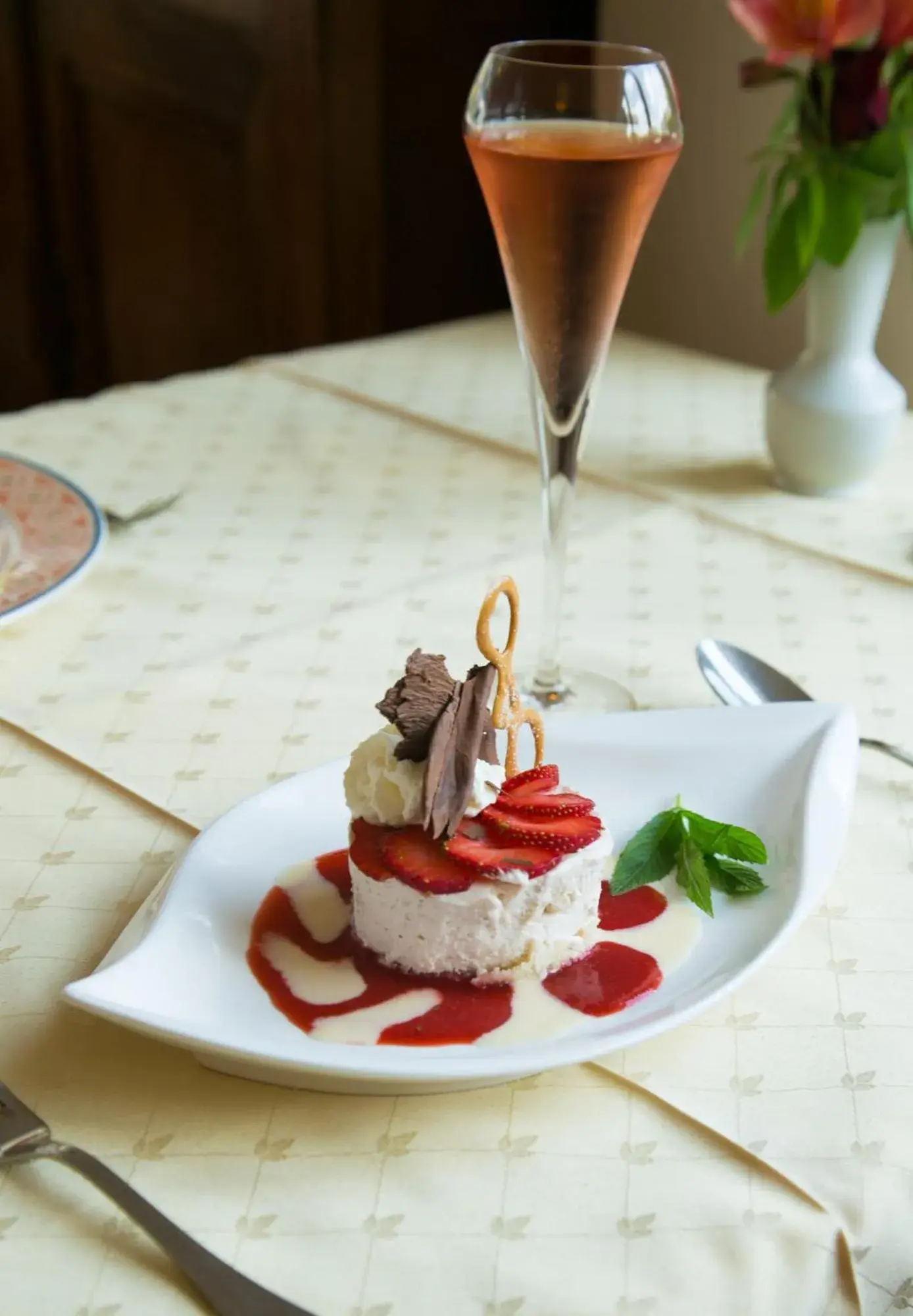 Food and drinks in Logis Auberge de la Rose Food and drinks in Logis Auberge de la Rose
