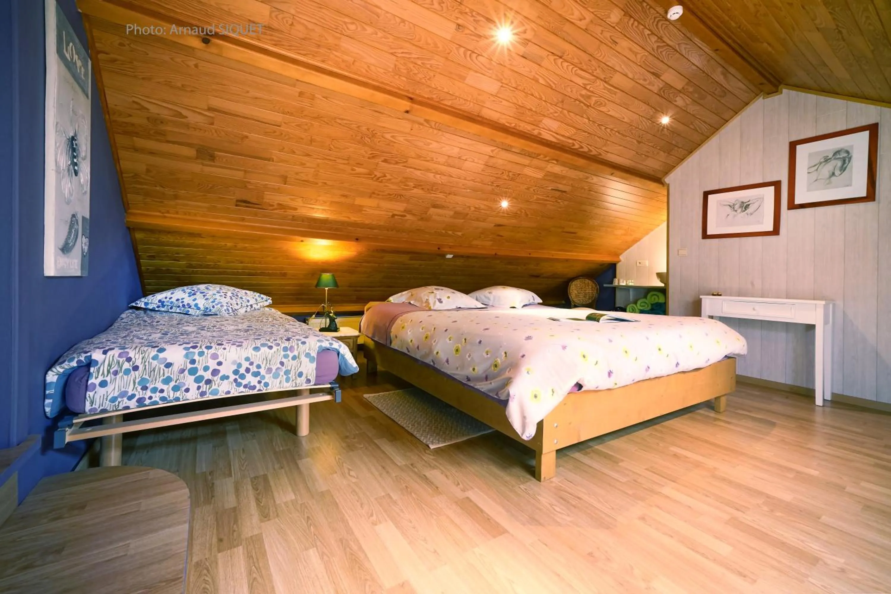 Bed in Le jardin des Biches