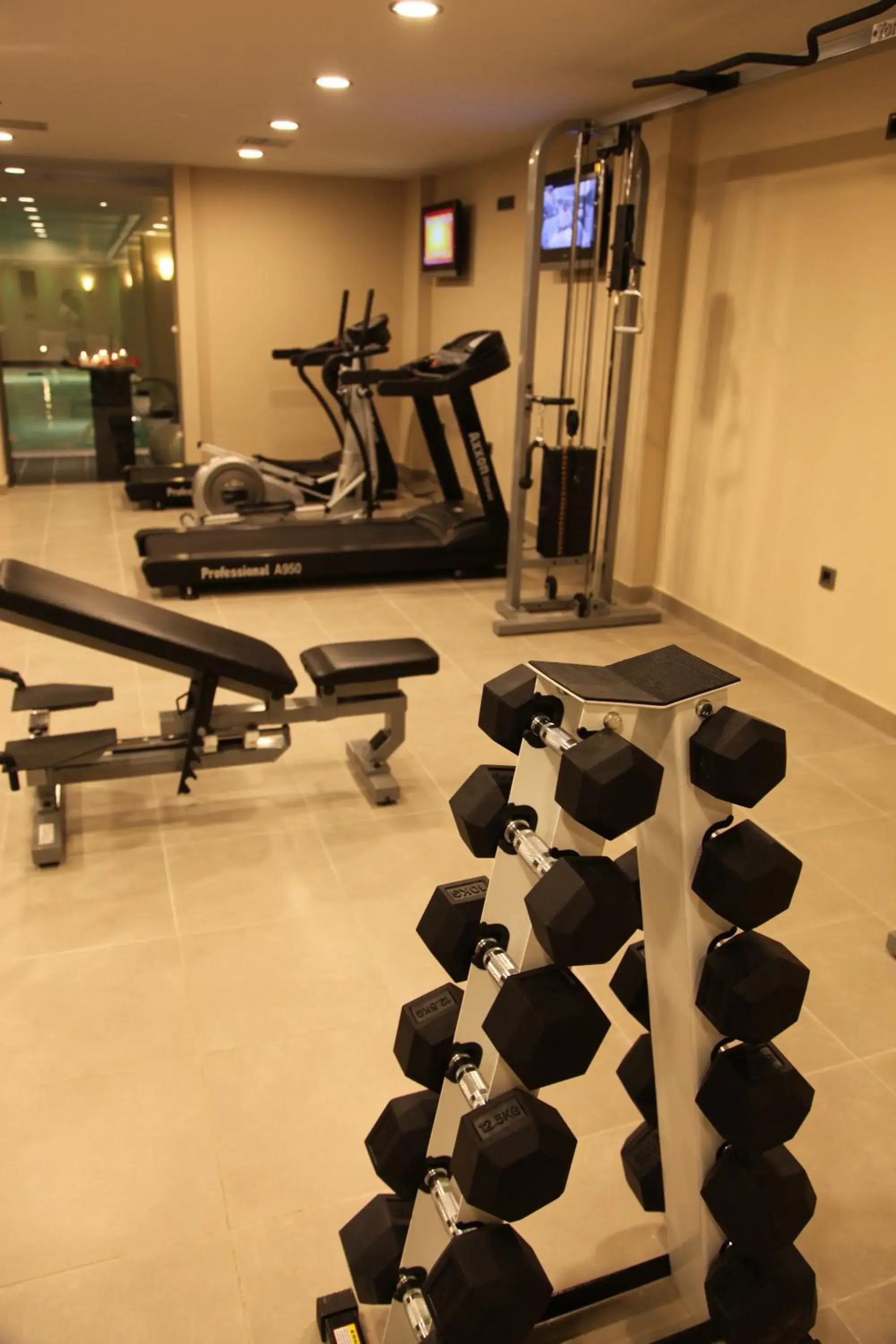 Fitness centre/facilities in Miramonte Chalet Hotel Spa Fitness centre/facilities in Miramonte Chalet Hotel Spa