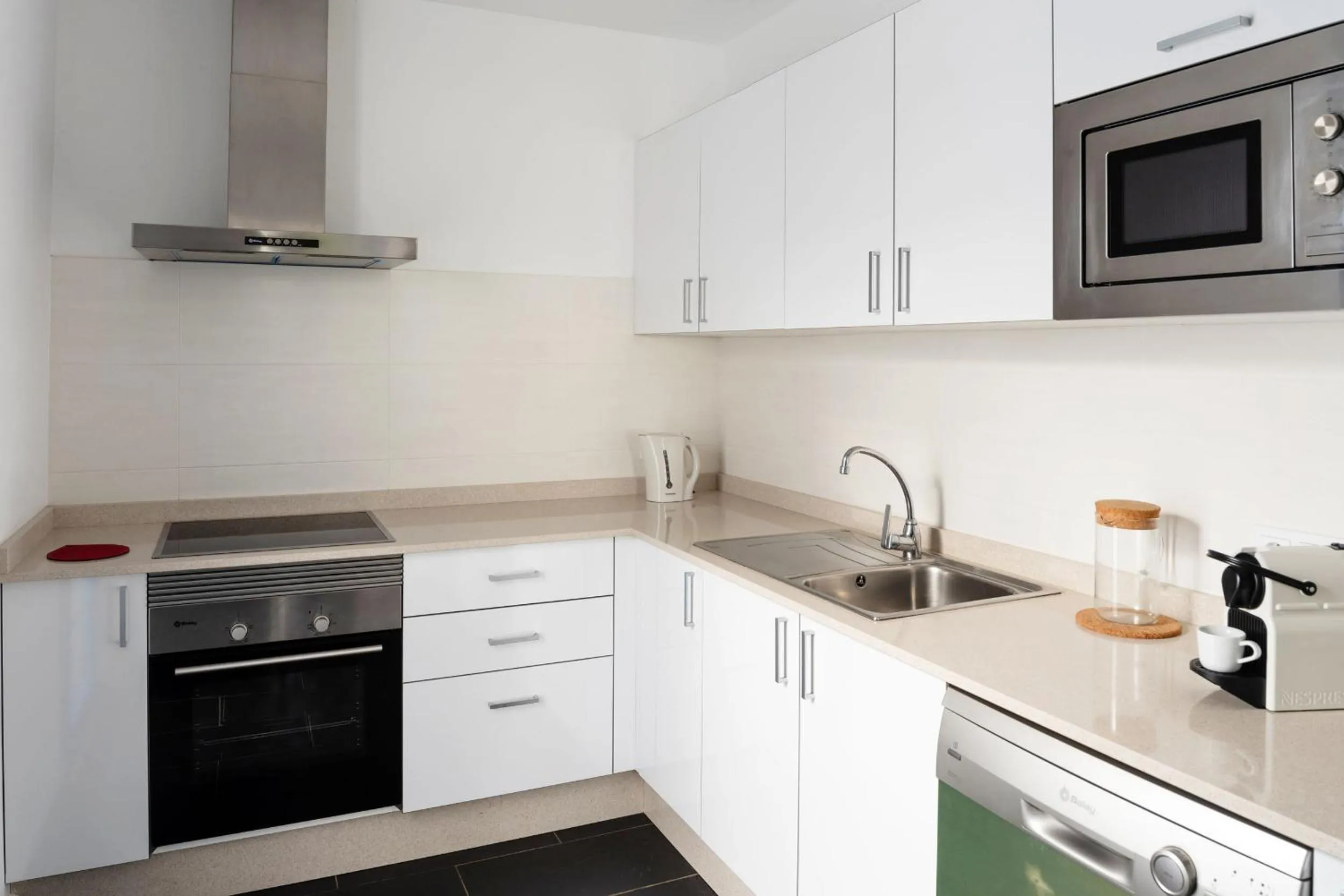 Kitchen or kitchenette in Villas de la Marina