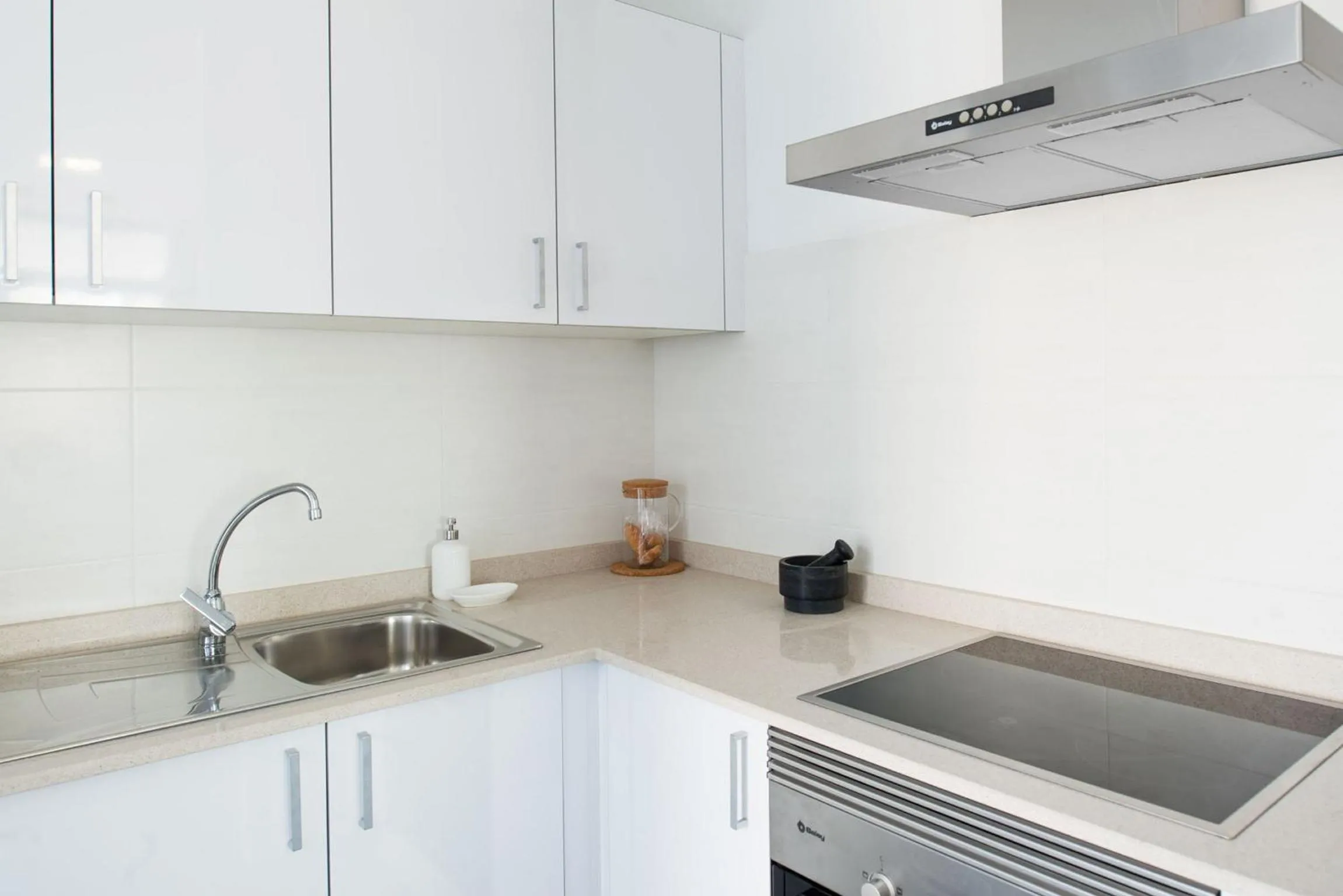 Kitchen or kitchenette in Villas de la Marina