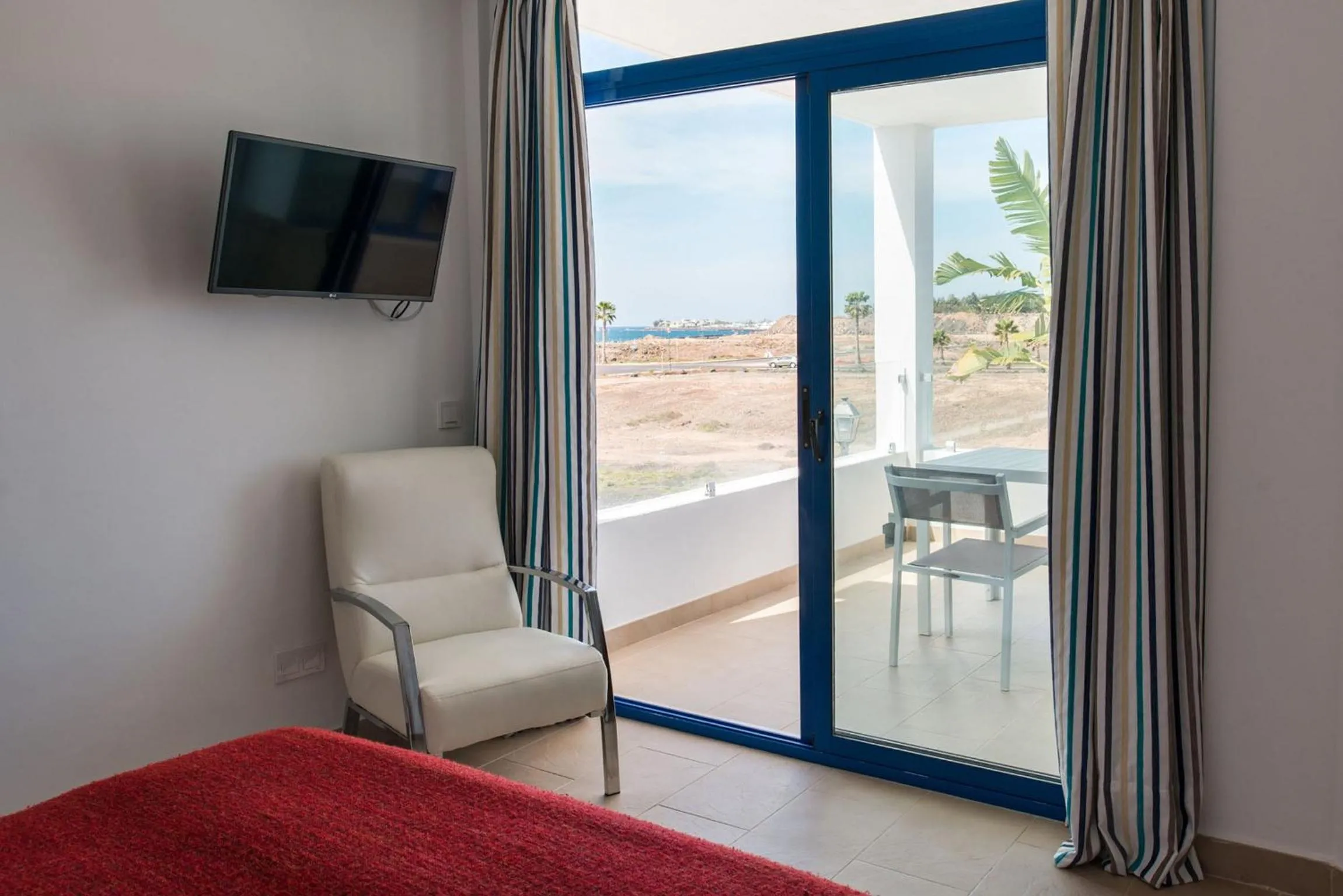 Balcony/Terrace, Bed in Villas de la Marina