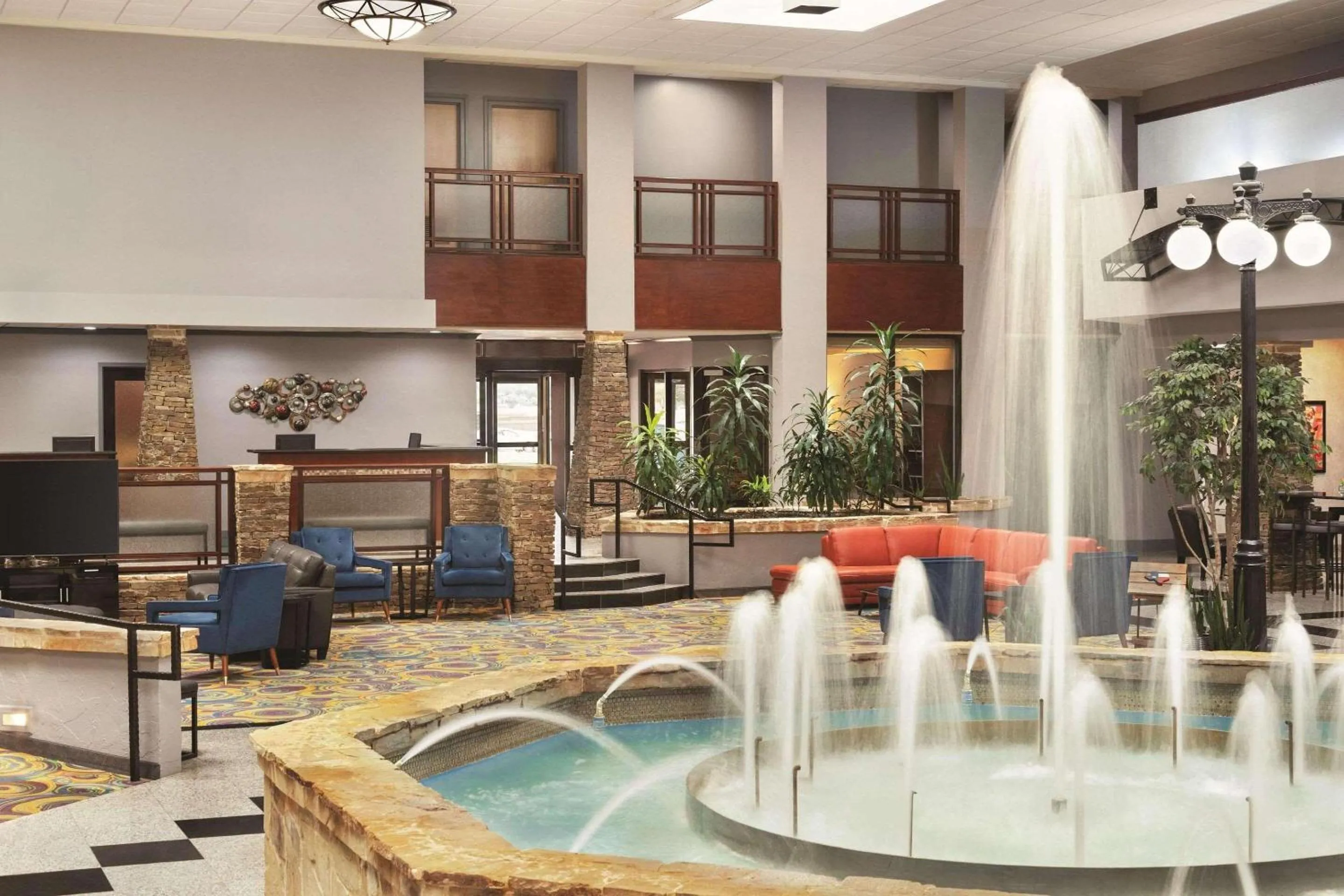 Lobby or reception in Radisson Hotel Fort Worth North-Fossil Creek