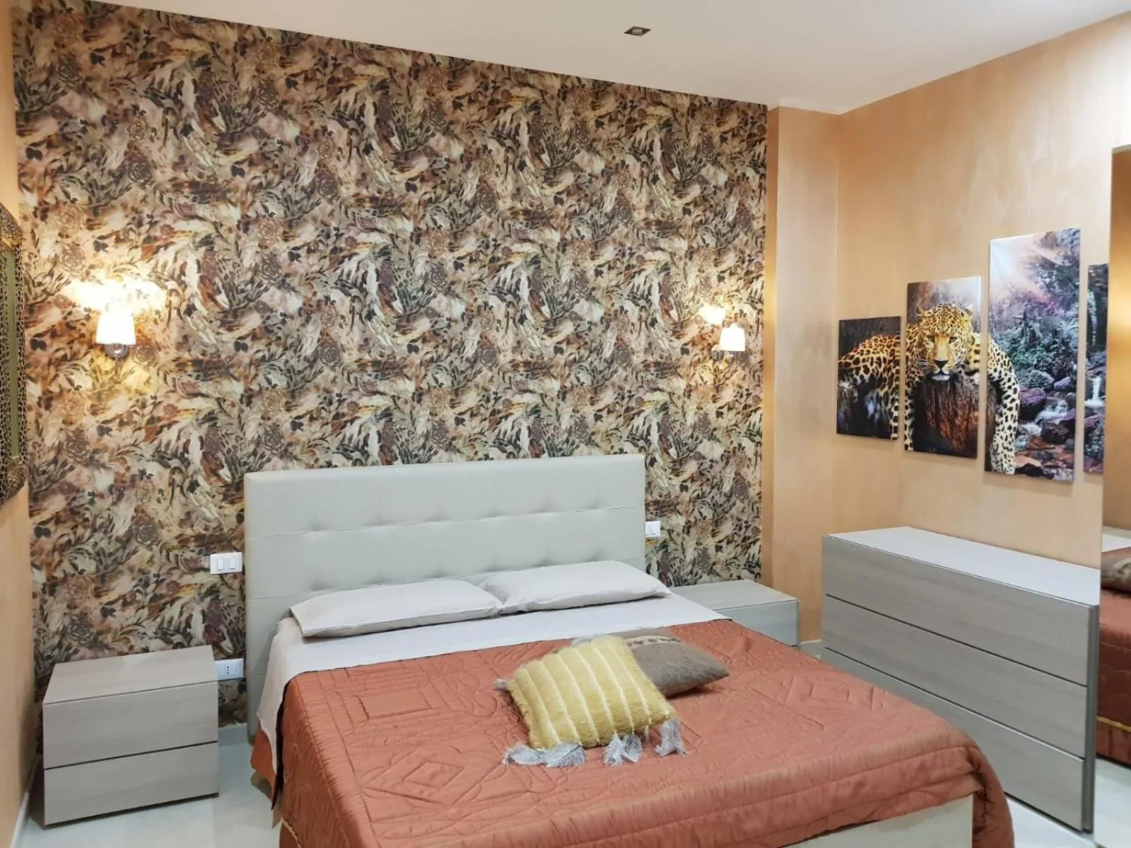 Bedroom, Bed in Le Cale' B&B