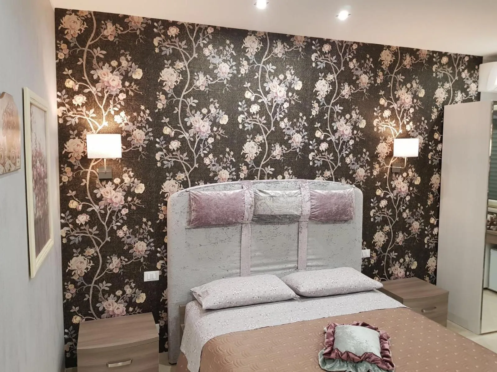 Bedroom, Bed in Le Cale' B&B