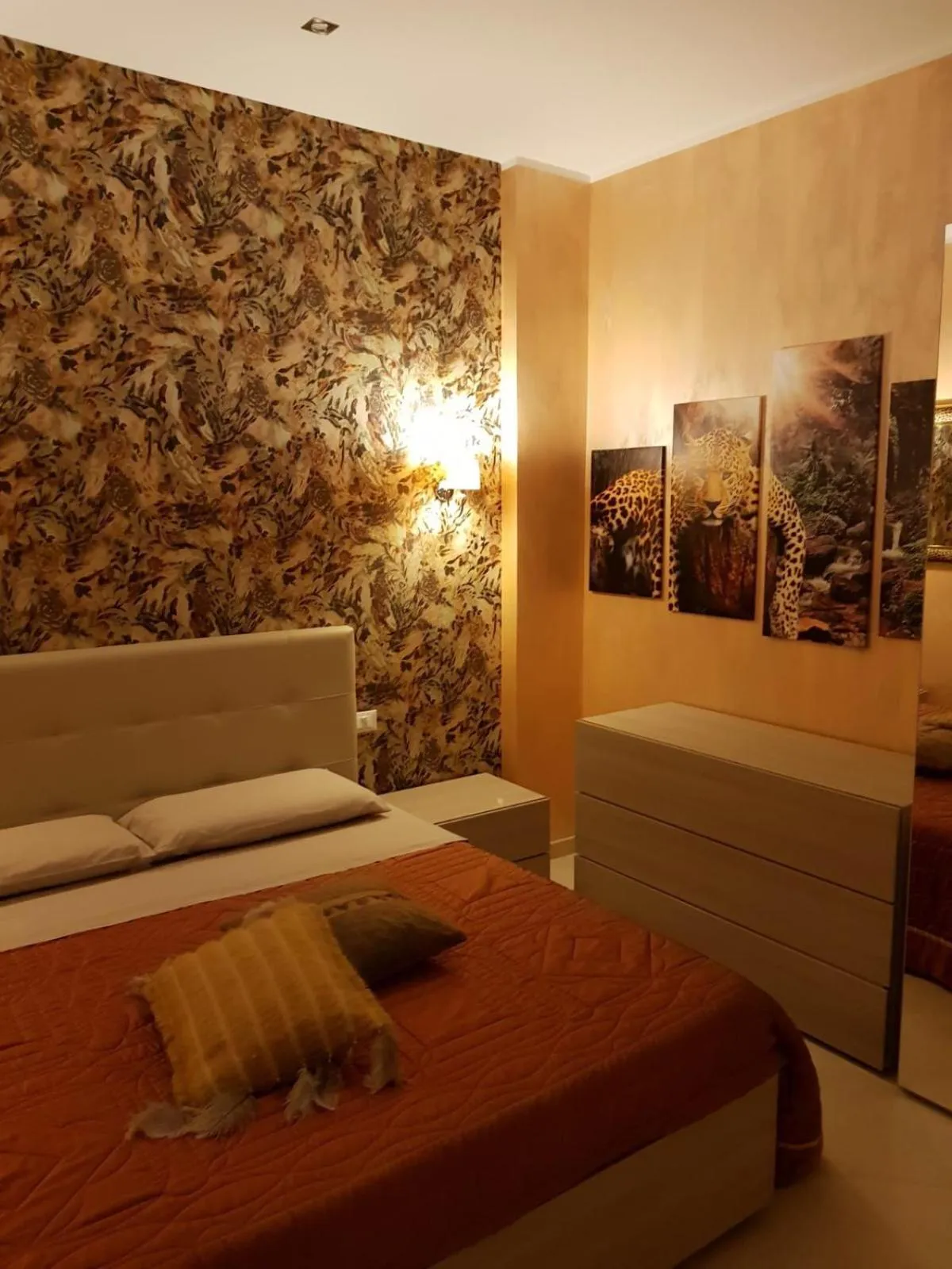 Bedroom, Bed in Le Cale' B&B