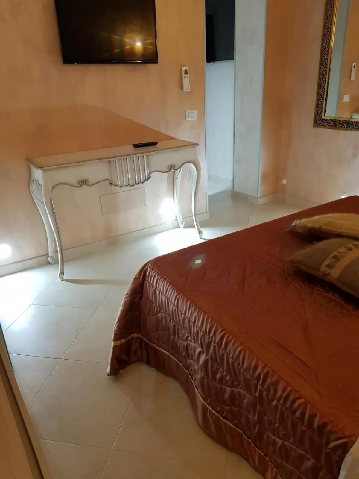 Bedroom, Bed in Le Cale' B&B