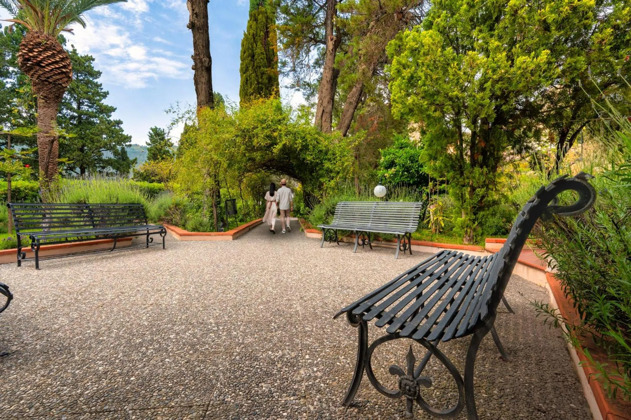 Garden in Excelsior Palace Hotel