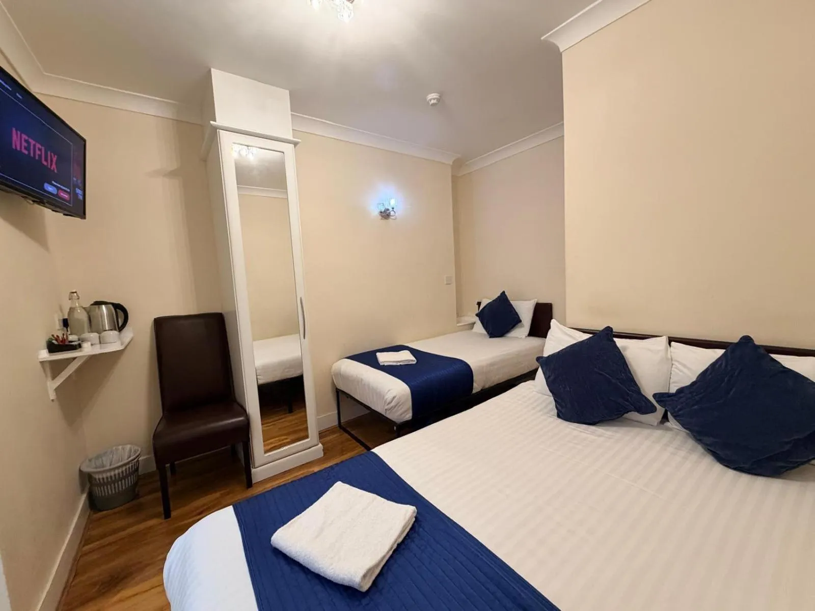 Bed in Kings Cross Hotel London