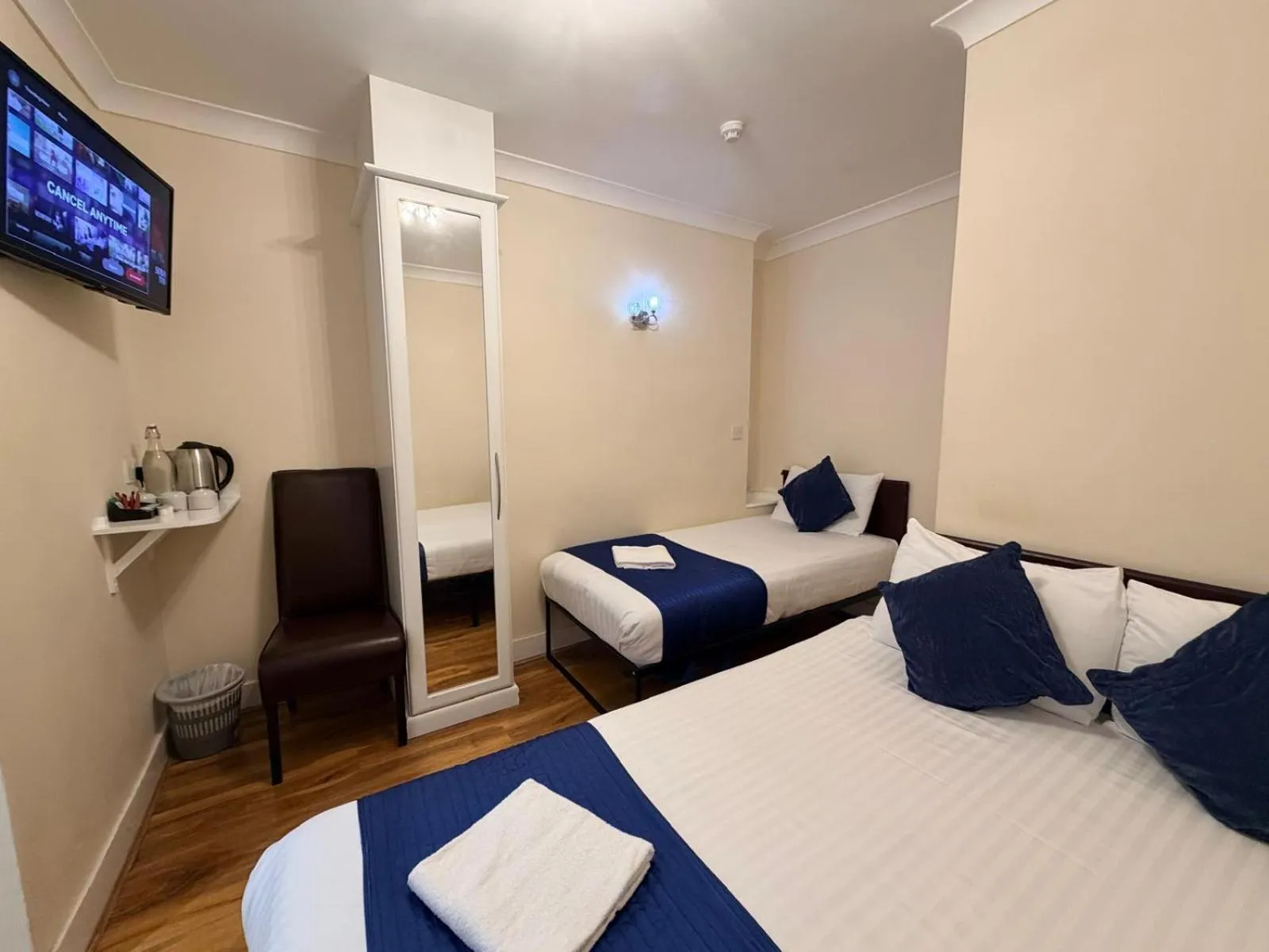 Bed in Kings Cross Hotel London