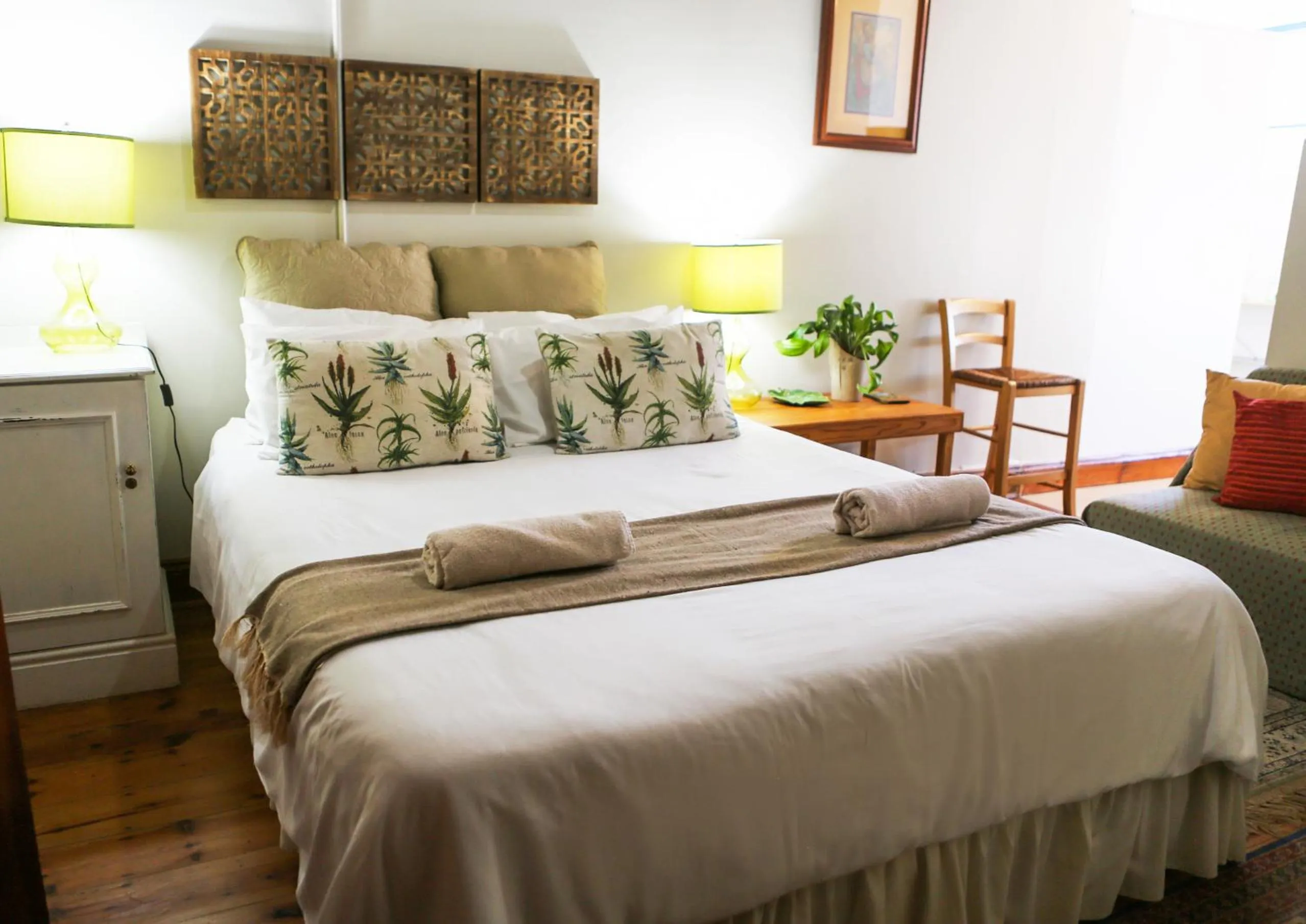 Bed in Mr Pell's House Self-Catering Accommodation