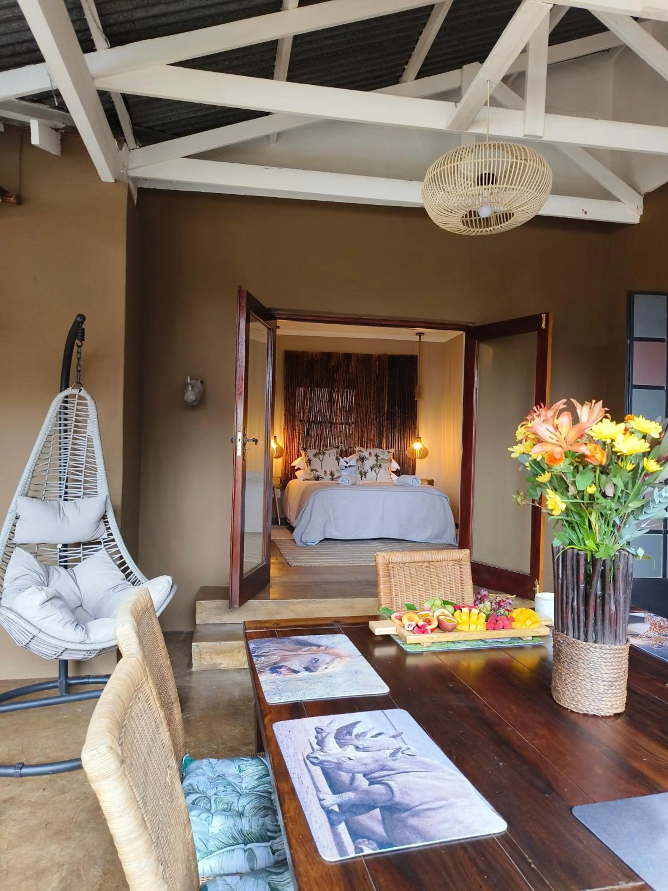 Bed in Dar Amane Guest House