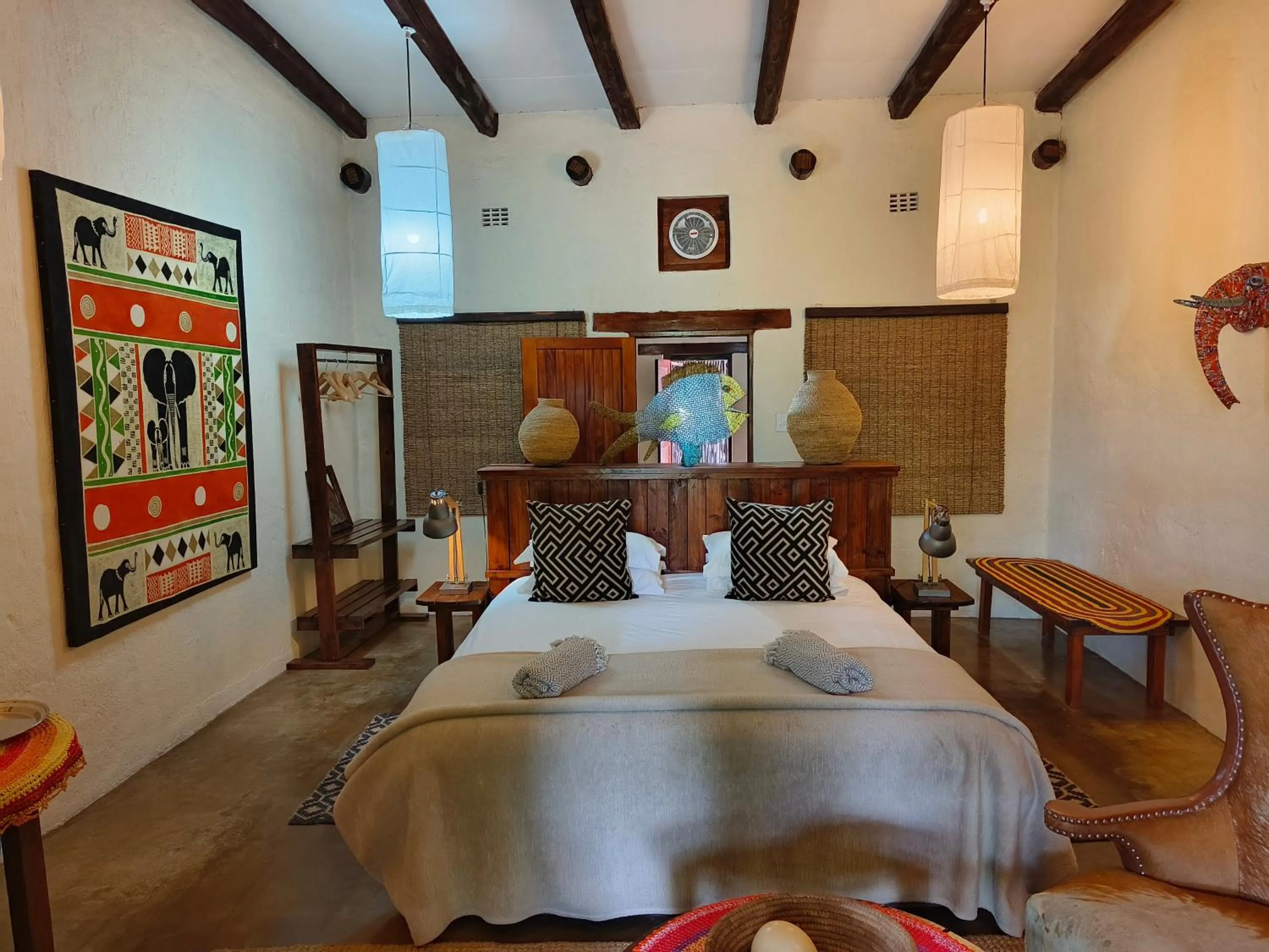 Bed in Dar Amane Guest House