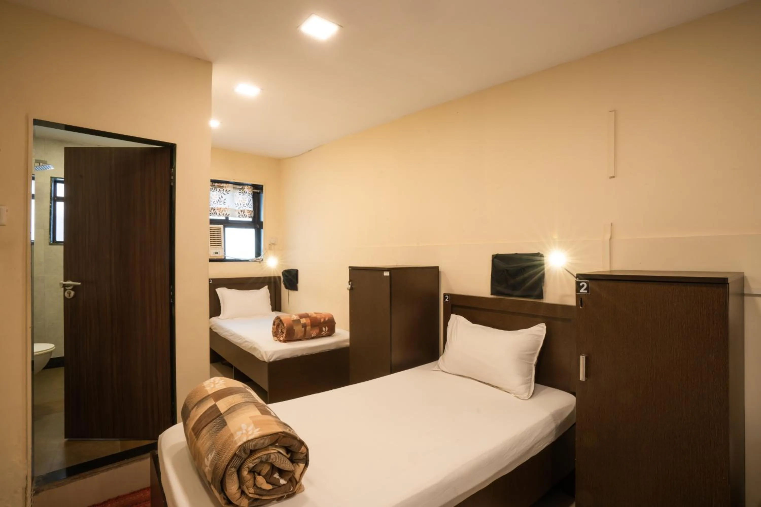 Bed in Zostel Mumbai