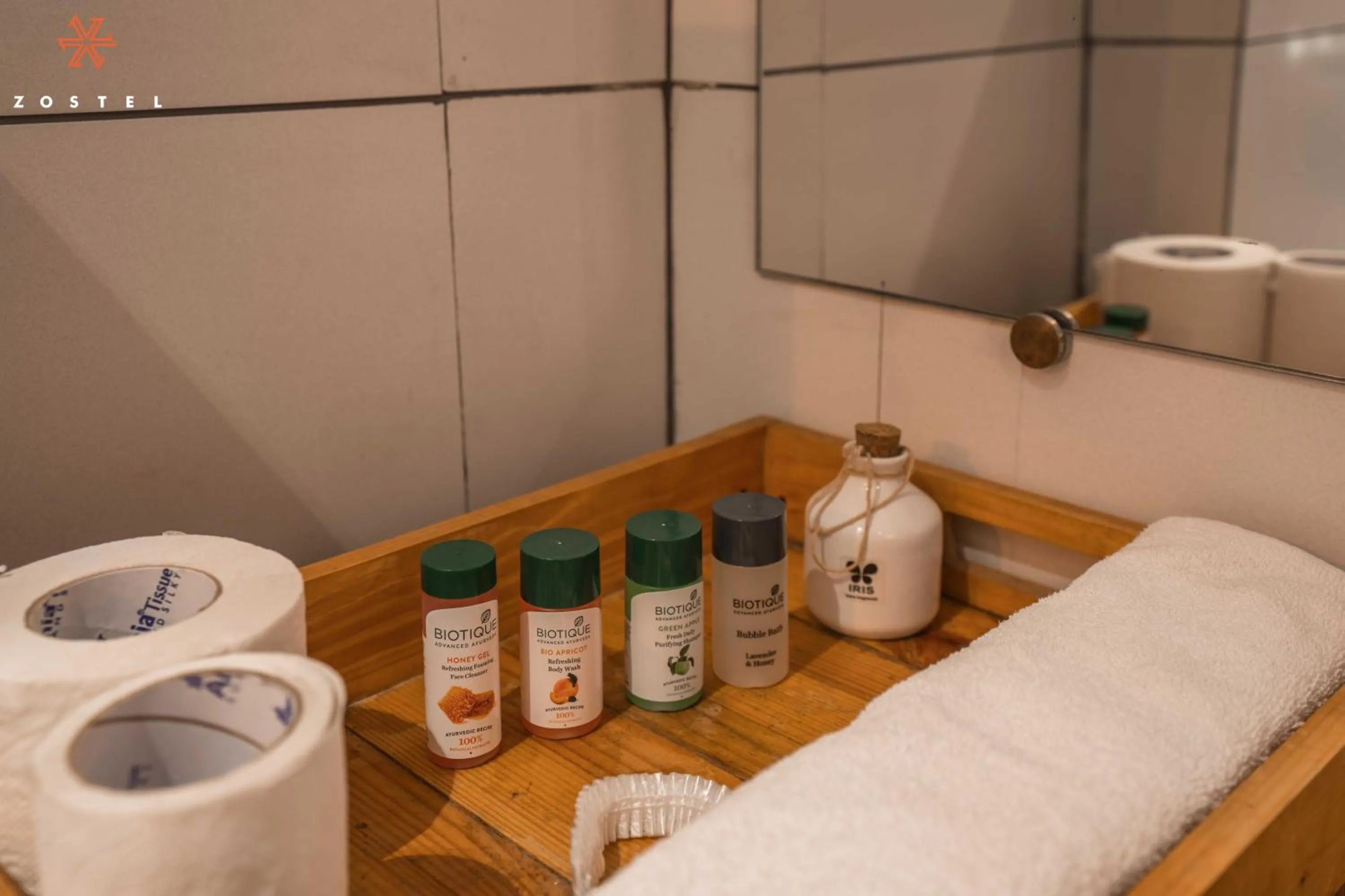 Bathroom in Zostel Mumbai