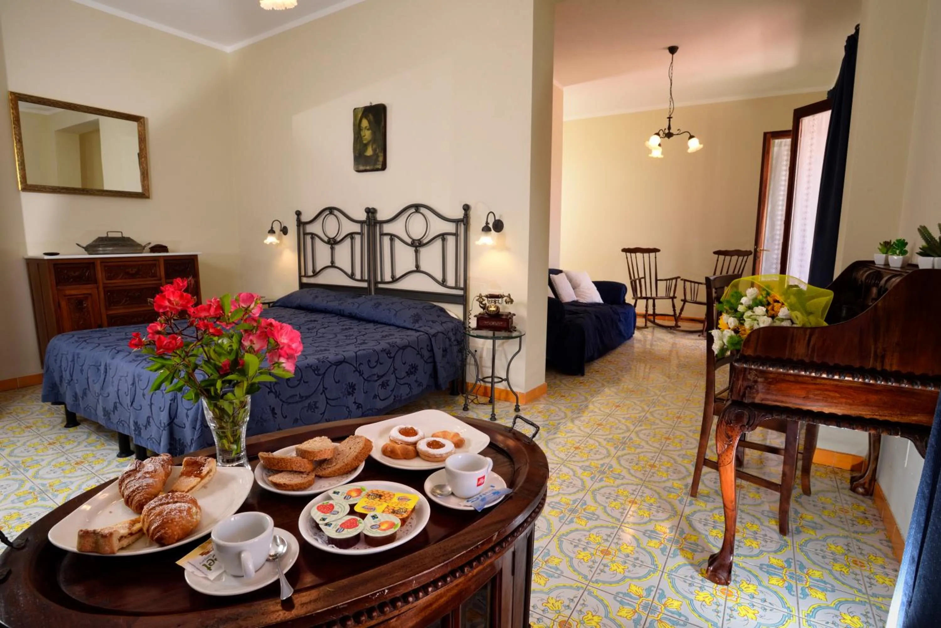 Bedroom, Bed in Gattopardo Park Hotel