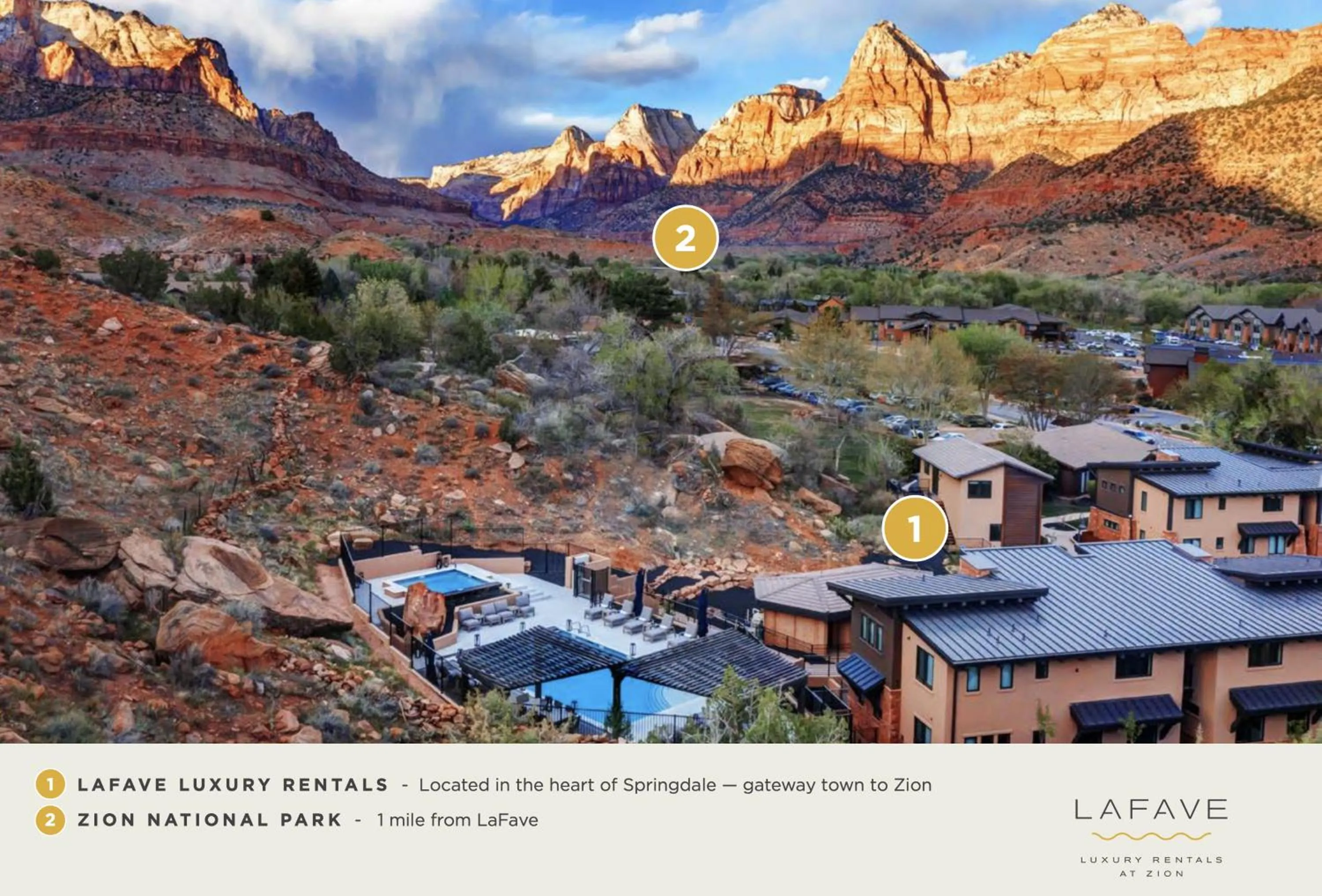 LaFave Luxury Rentals at Zion
