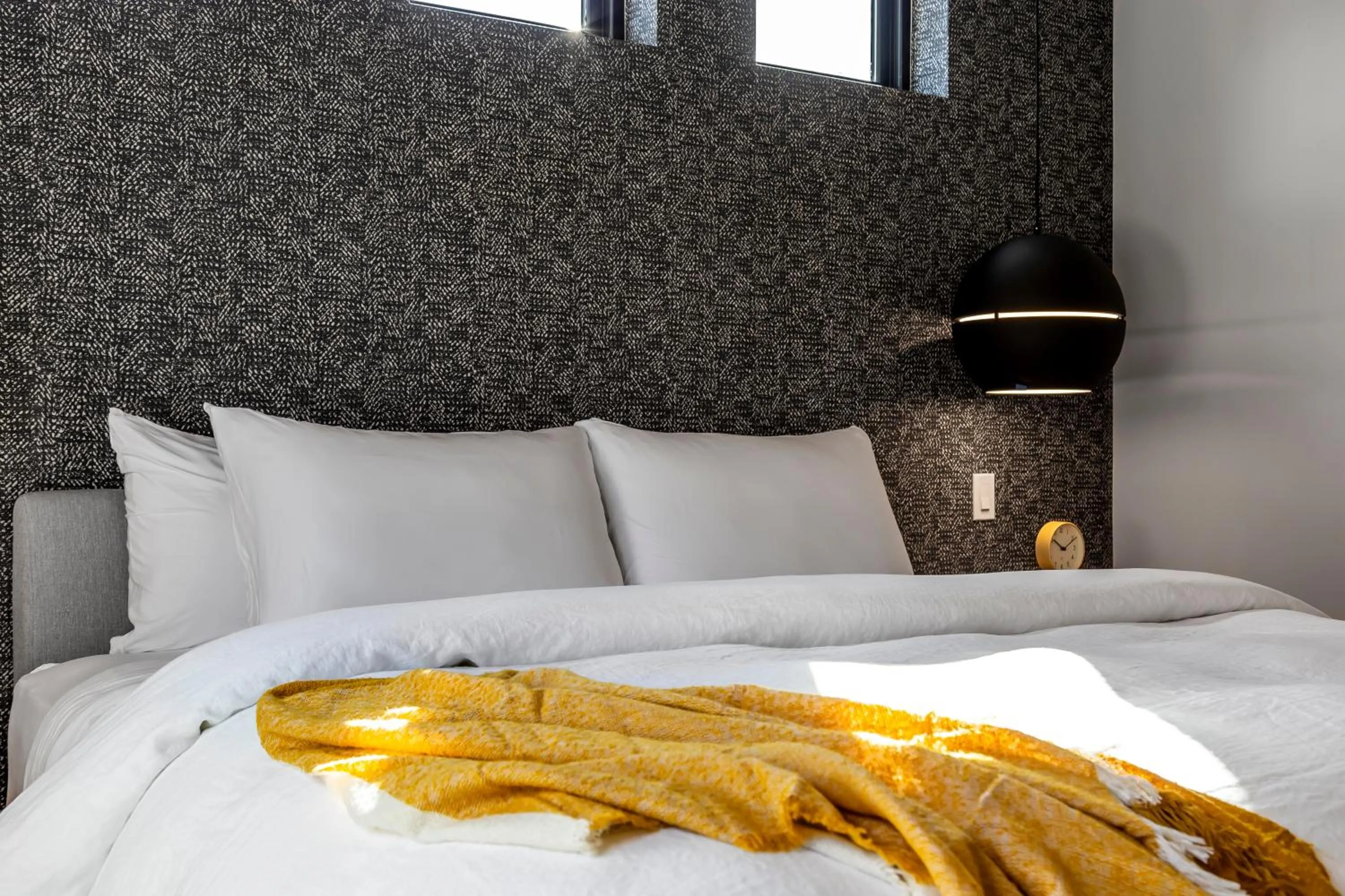 Bed in LaFave Luxury Rentals at Zion