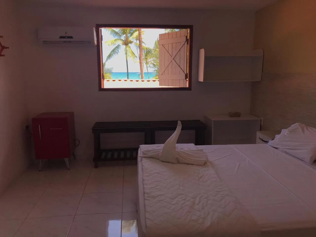 Bedroom, Bed in Pousada Maraoka