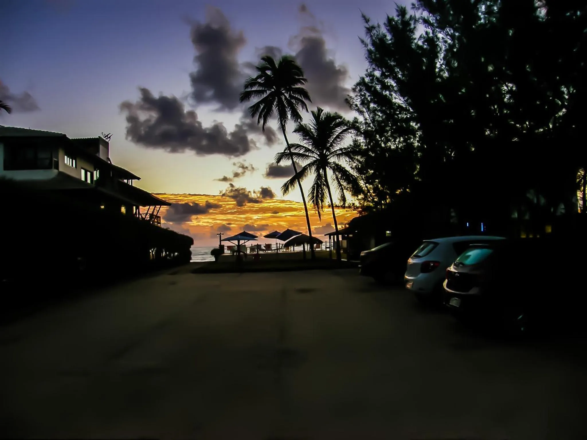 Parking in Pousada Maraoka