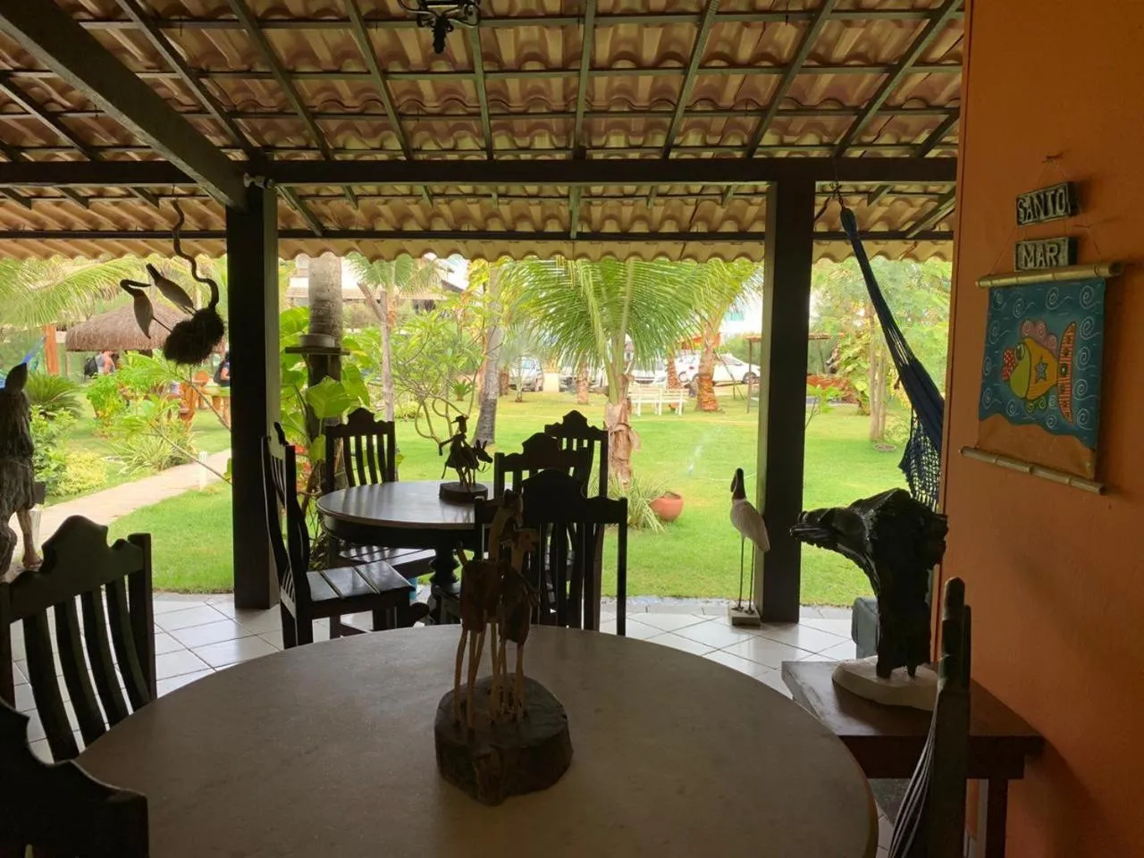 Balcony/Terrace in Pousada Maraoka