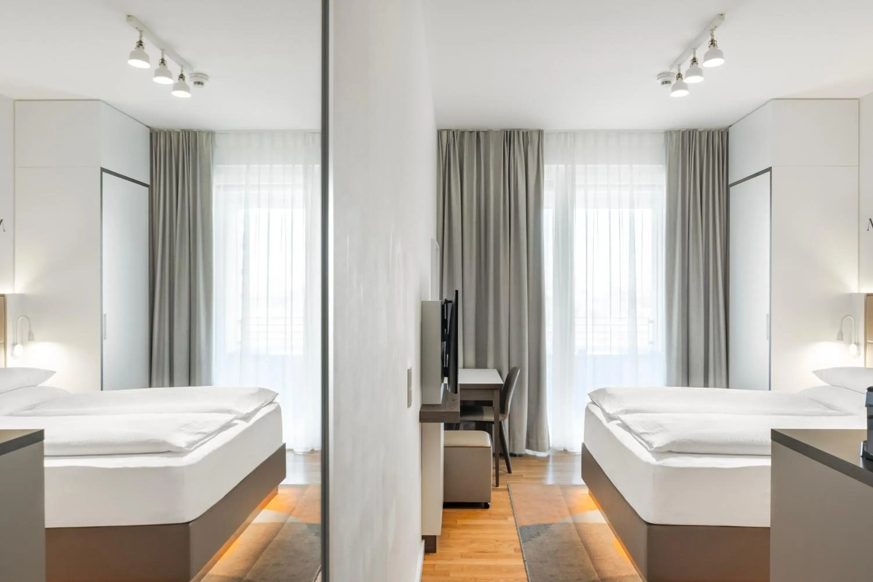 Bed in HighPark Berlin am Potsdamer Platz Bed in HighPark Berlin am Potsdamer Platz