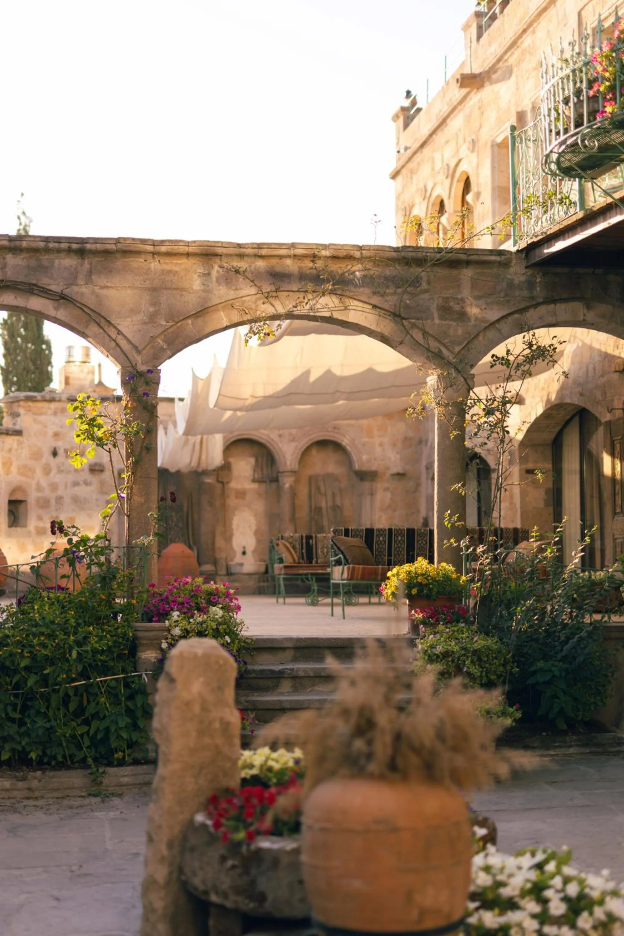 Garden in Sultan Cave Suites